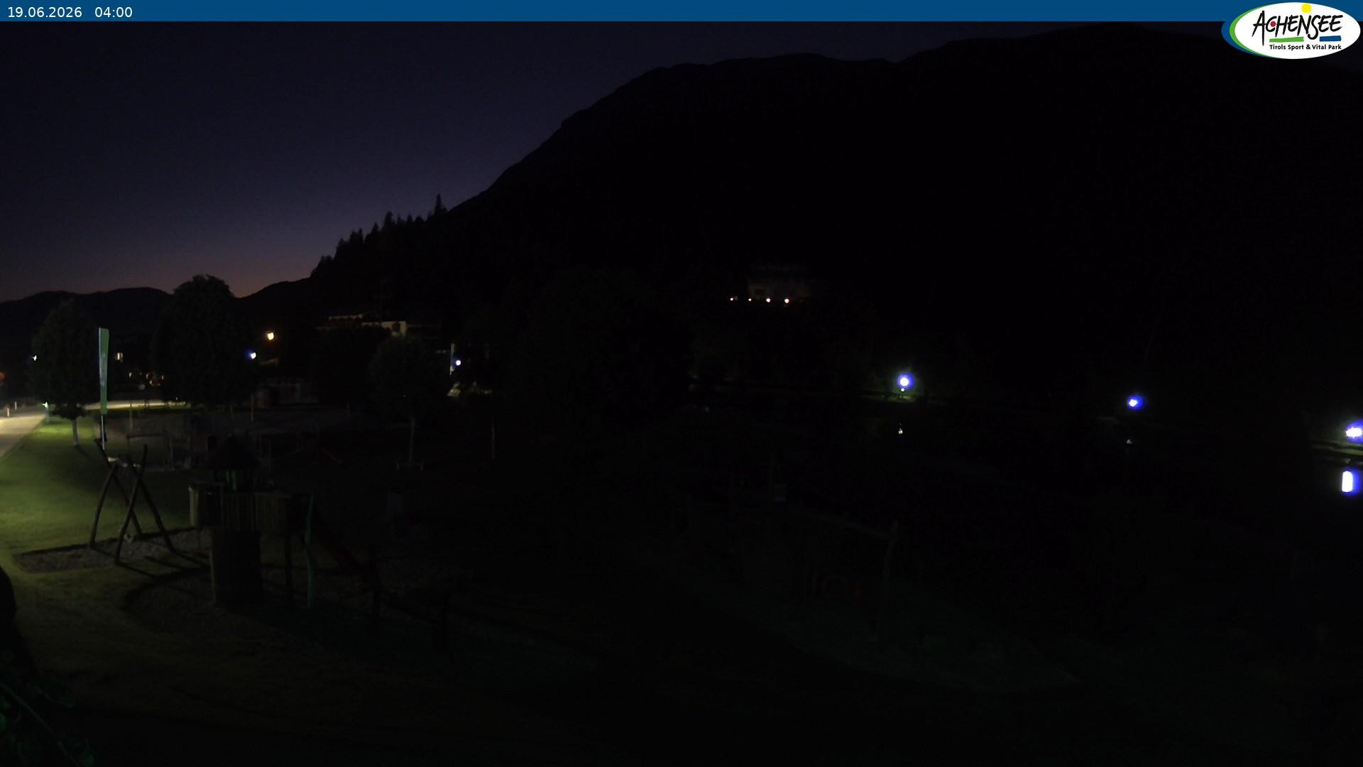Archiv Foto Webcam Achensee - Badestrand in Achenkirch