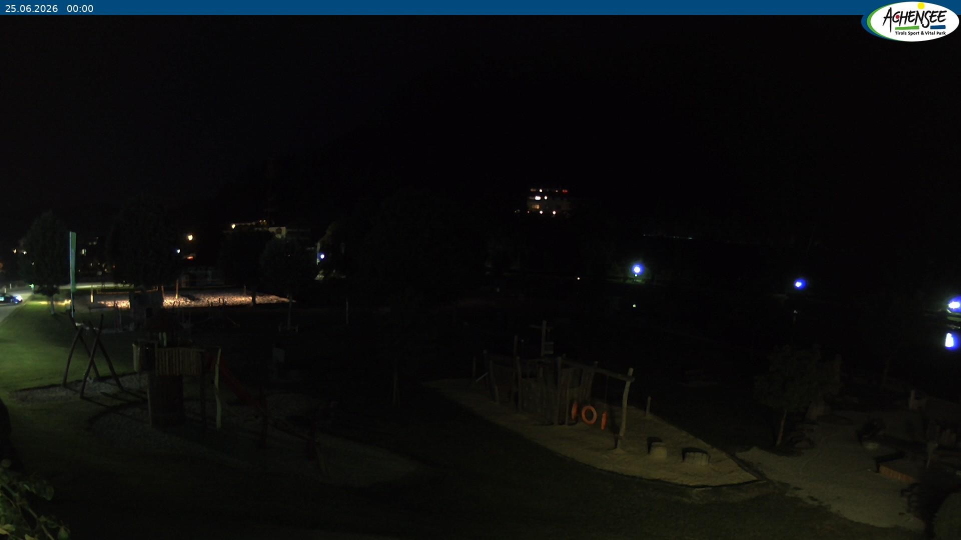 Archiv Foto Webcam Achensee - Badestrand in Achenkirch