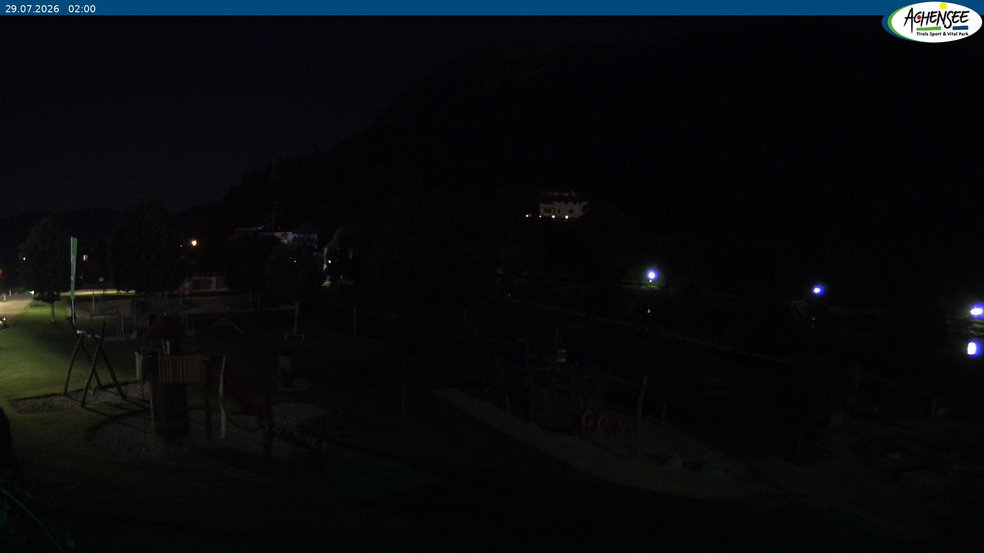 Archiv Foto Webcam Achensee - Badestrand in Achenkirch