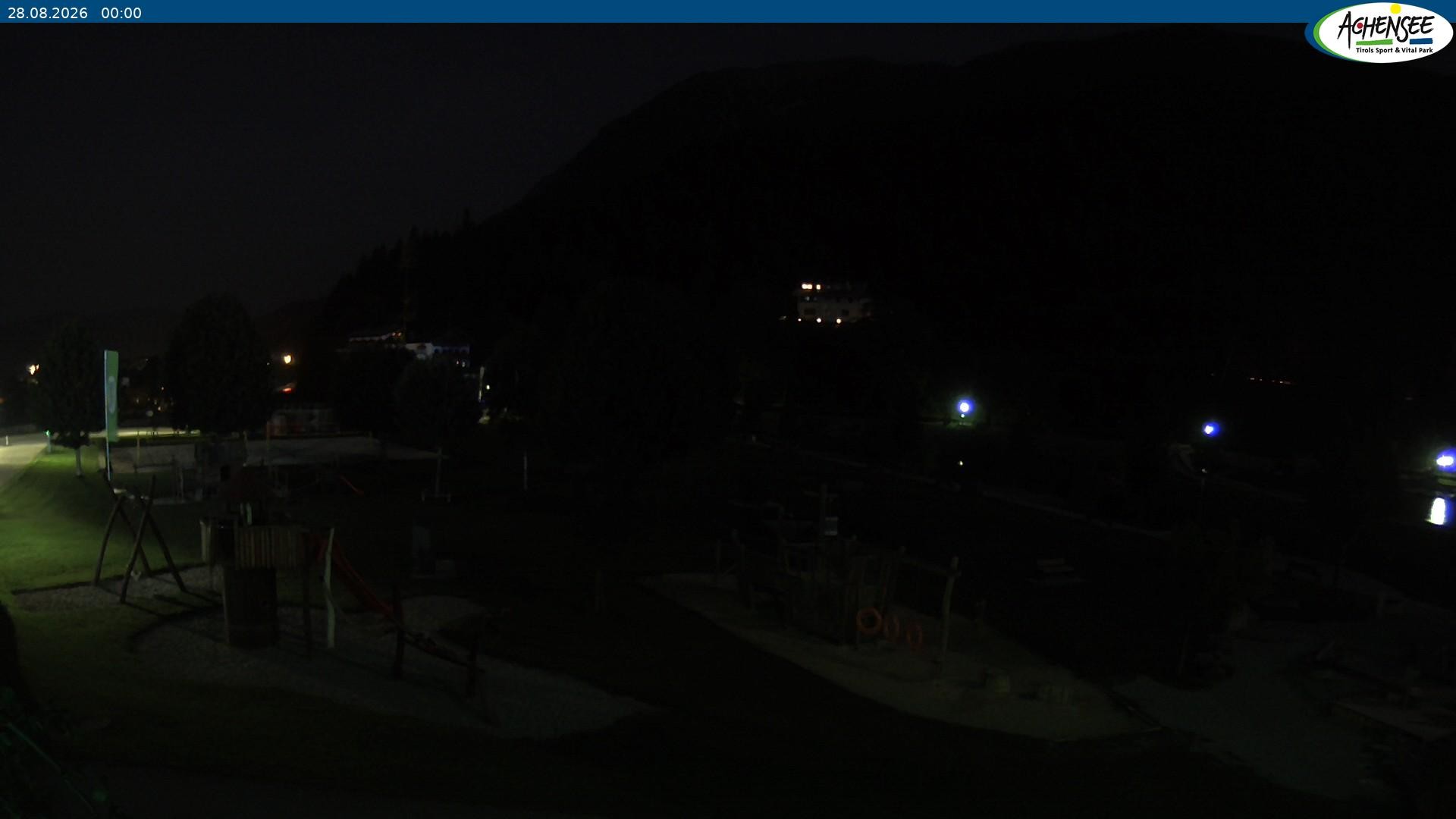 Archived image Webcam Lake Achensee - beach in Achenkirch