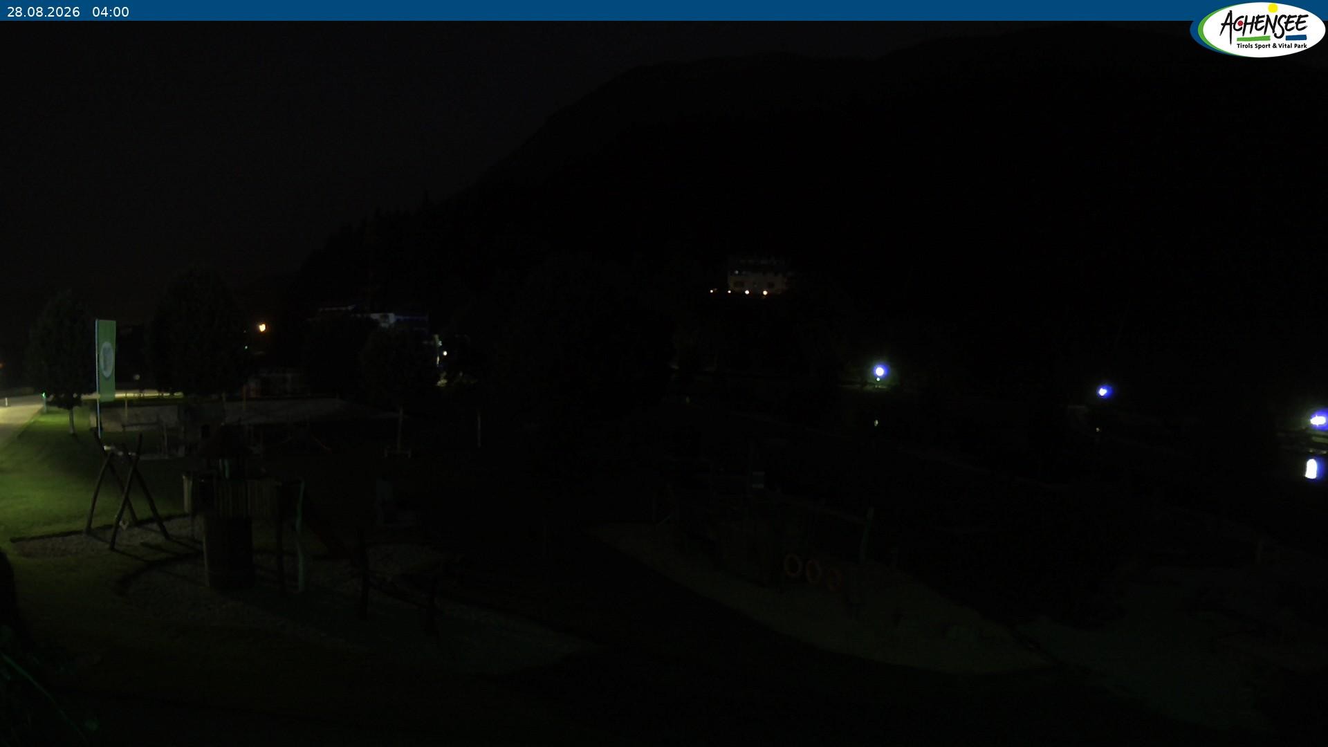 Archived image Webcam Lake Achensee - beach in Achenkirch