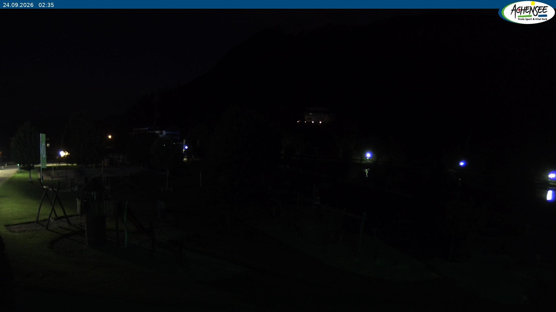 Archiv Foto Webcam Achensee - Badestrand in Achenkirch