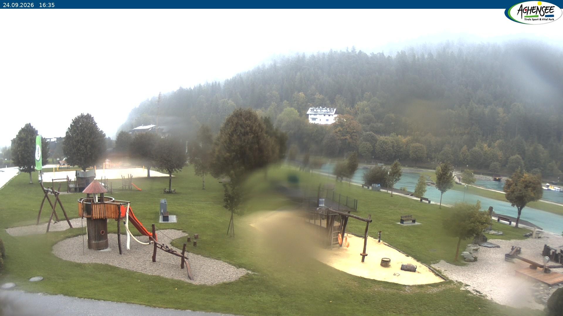 Archiv Foto Webcam Achensee - Badestrand in Achenkirch