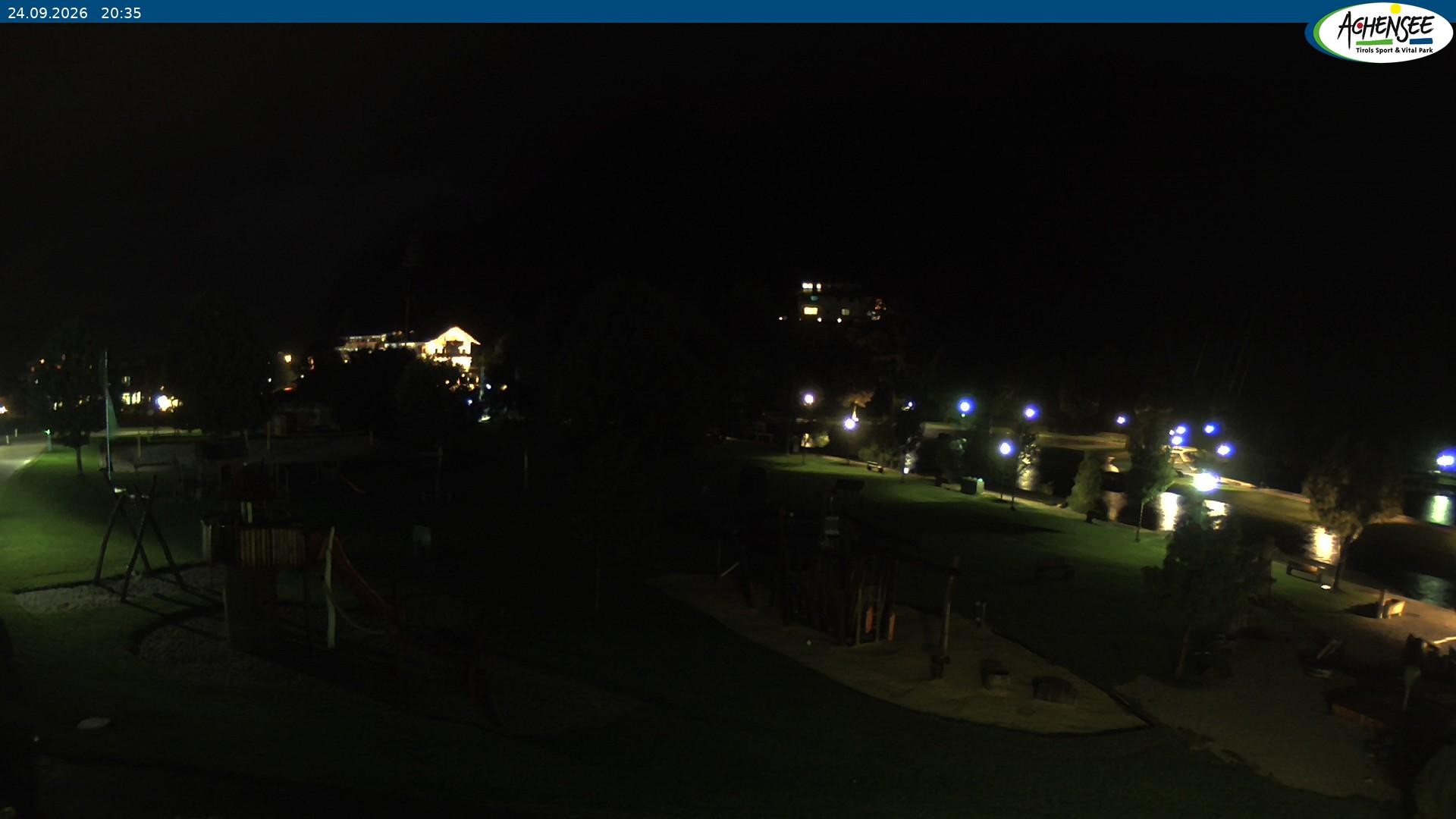 Archiv Foto Webcam Achensee - Badestrand in Achenkirch