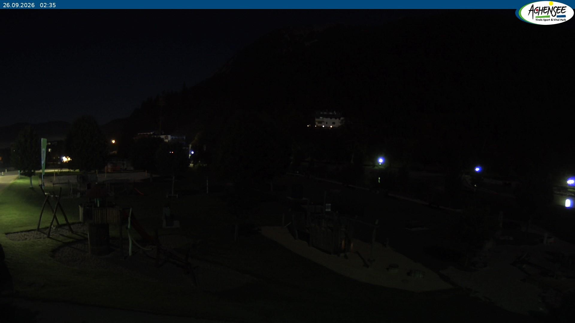 Archiv Foto Webcam Achensee - Badestrand in Achenkirch