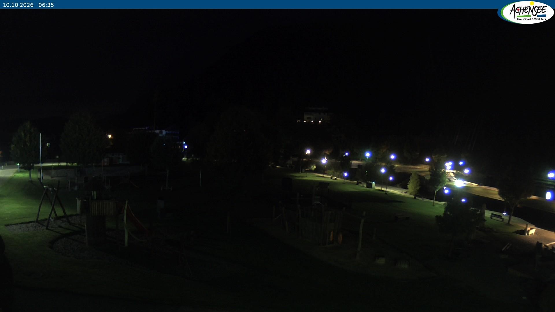 Archived image Webcam Lake Achensee - beach in Achenkirch