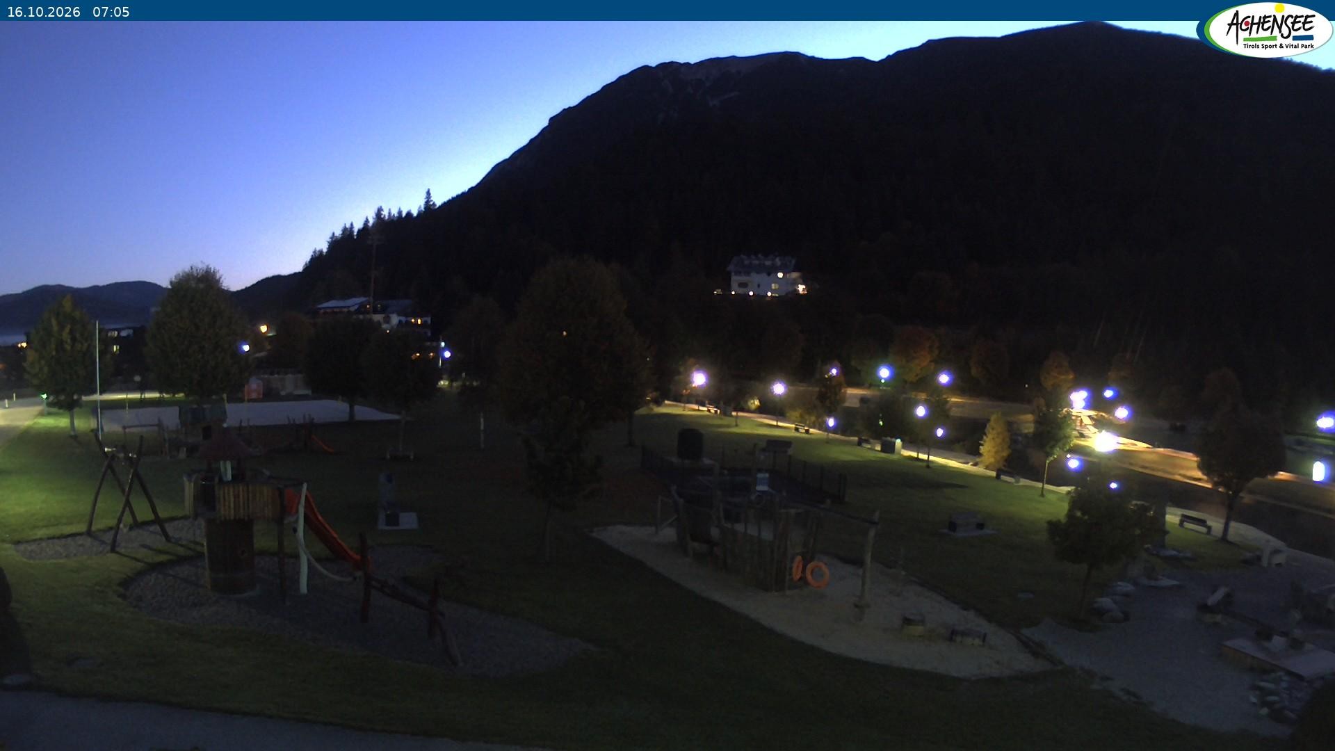 Archiv Foto Webcam Achensee - Badestrand in Achenkirch