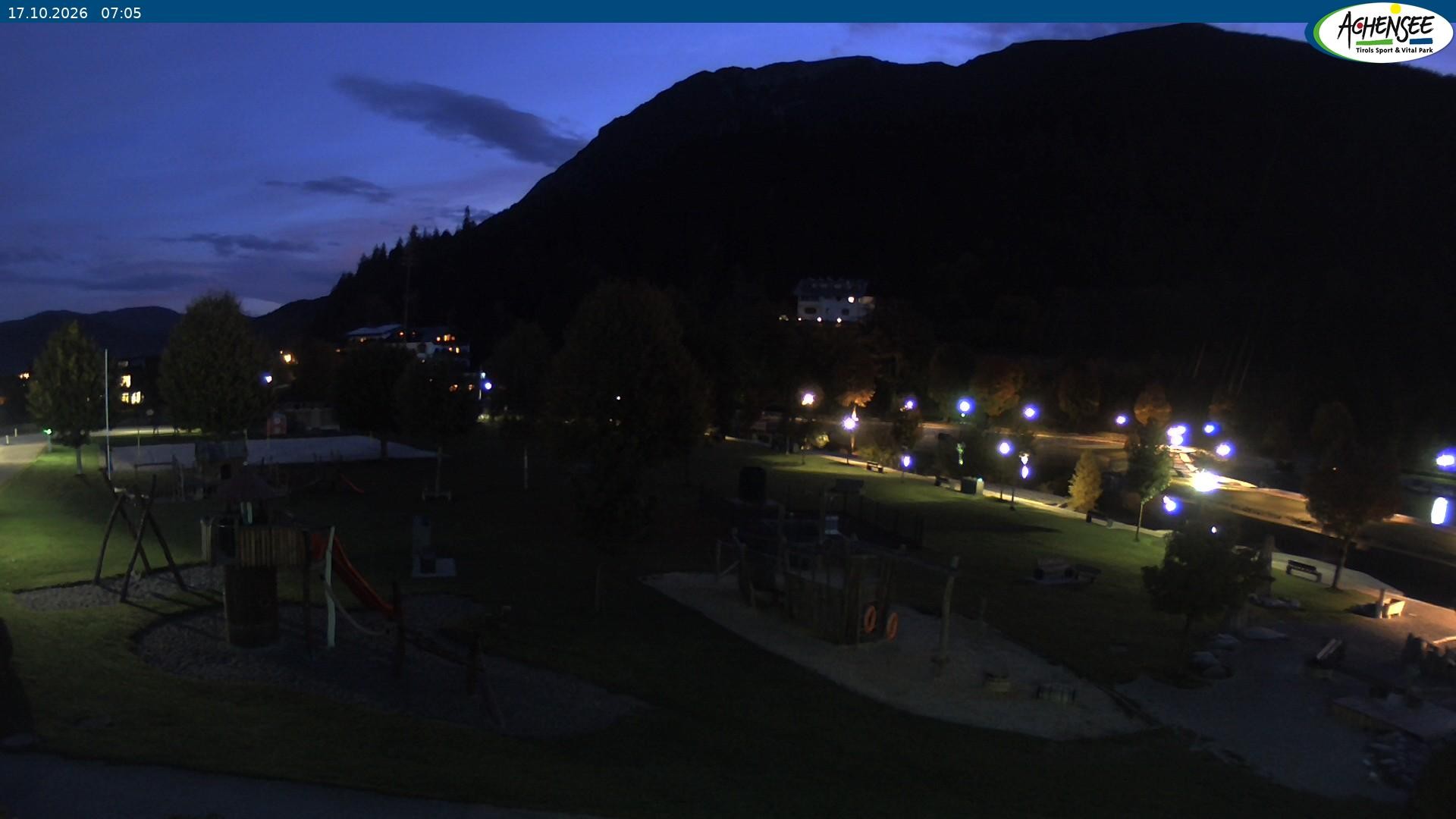 Archiv Foto Webcam Achensee - Badestrand in Achenkirch