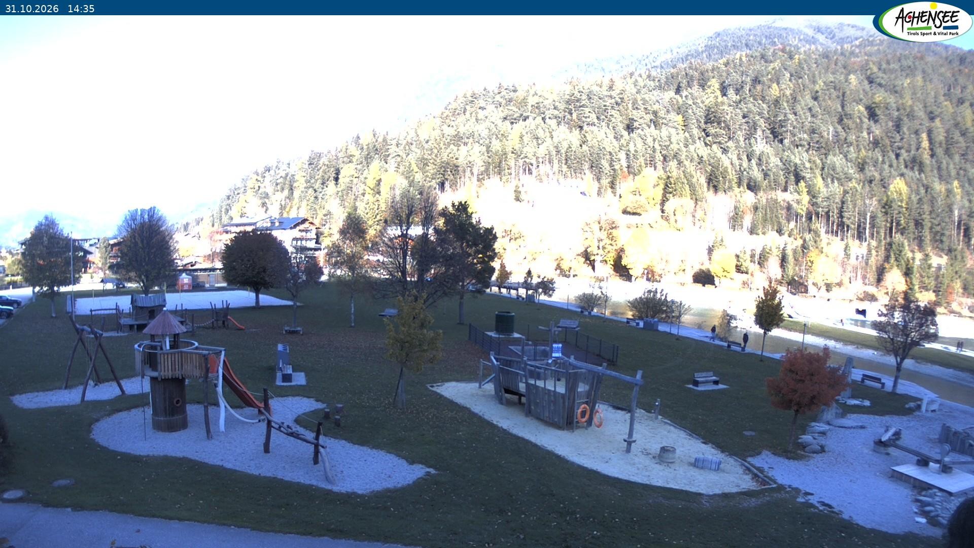 Archiv Foto Webcam Achensee - Badestrand in Achenkirch
