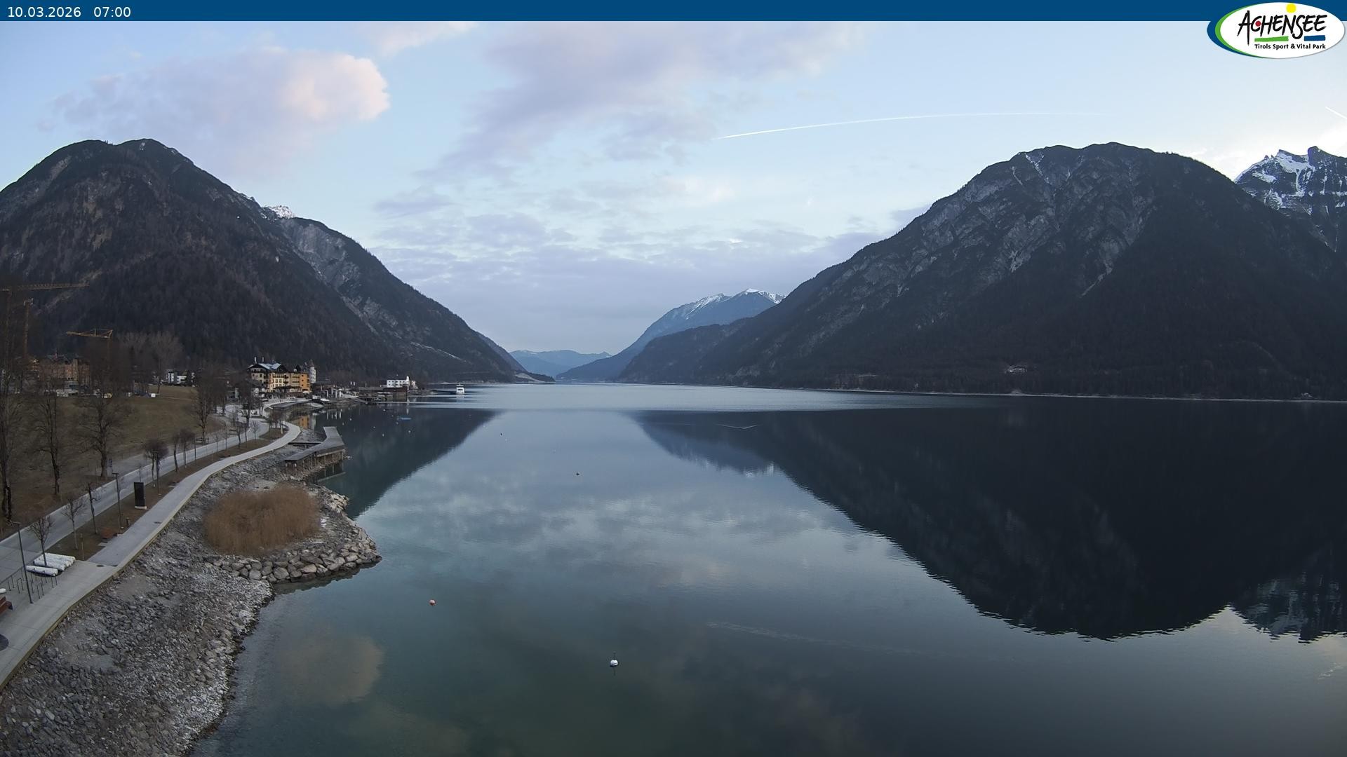 Archiv Foto Webcam Pertisau am Achensee, Hochsteg