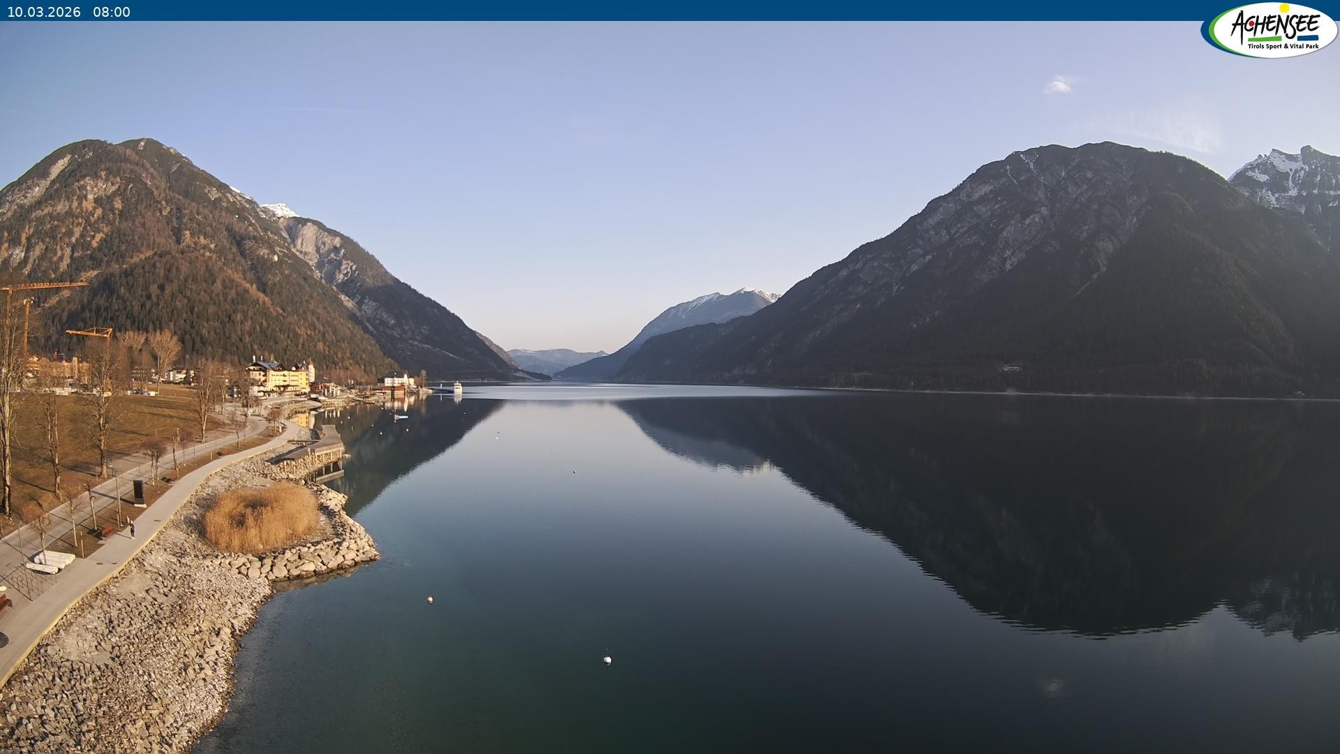 Archiv Foto Webcam Pertisau am Achensee, Hochsteg