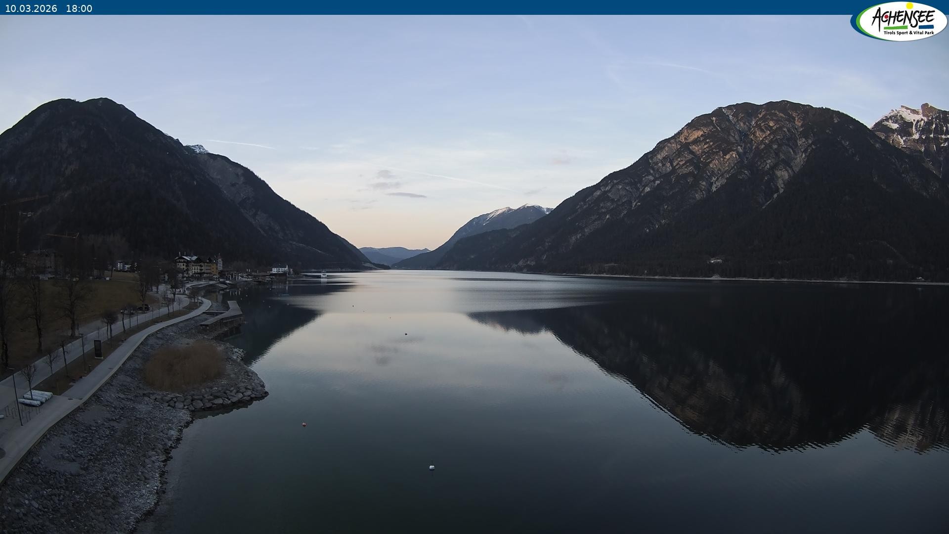 Archiv Foto Webcam Pertisau am Achensee, Hochsteg