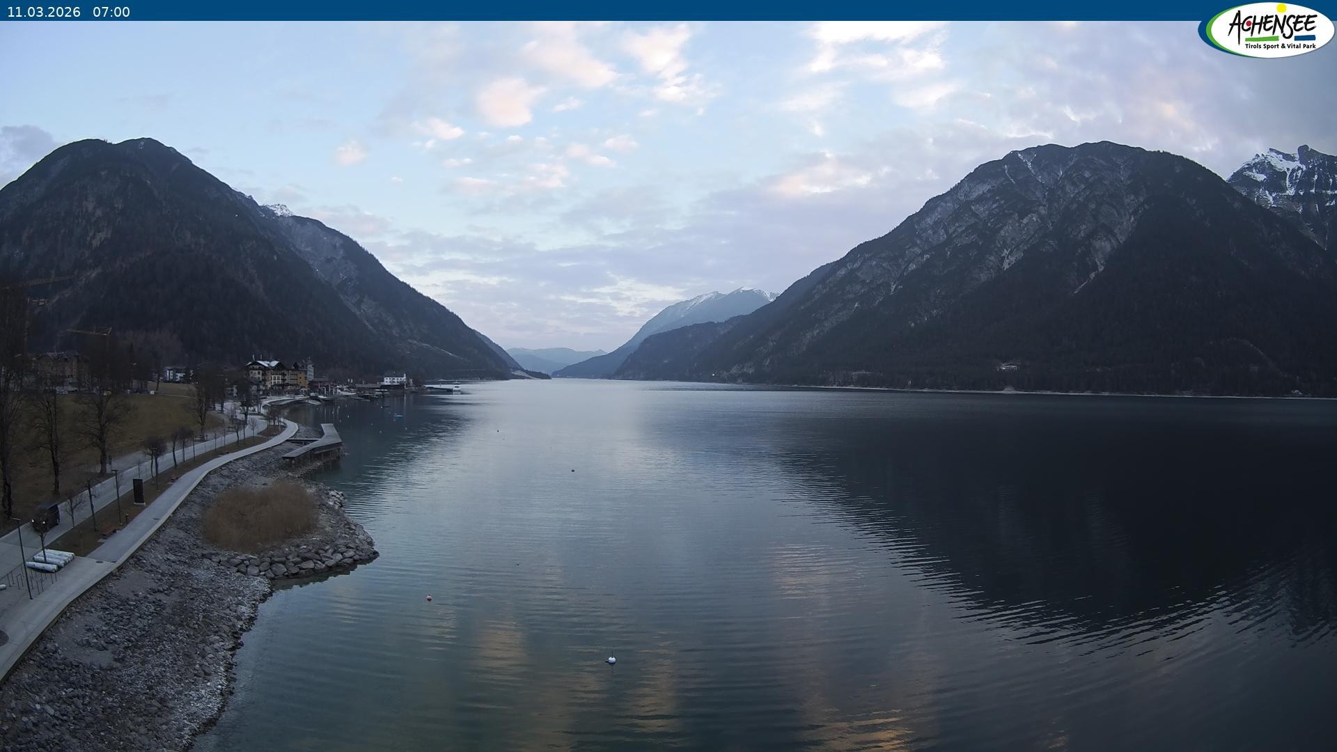 Archiv Foto Webcam Pertisau am Achensee, Hochsteg