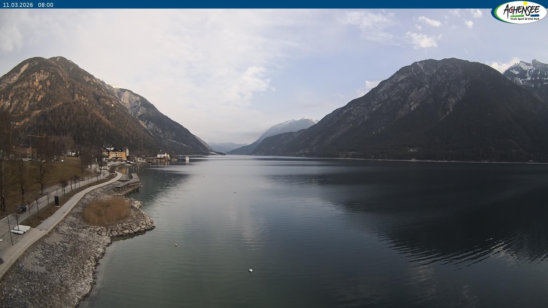 Archiv Foto Webcam Pertisau am Achensee, Hochsteg