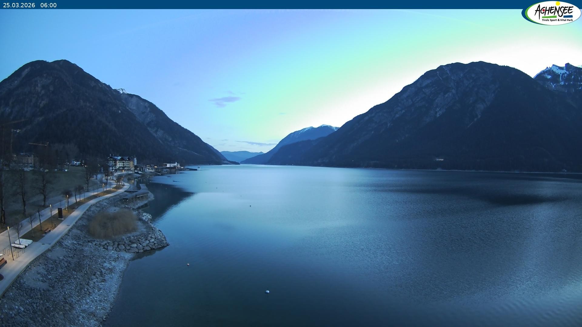 Archiv Foto Webcam Pertisau am Achensee, Hochsteg