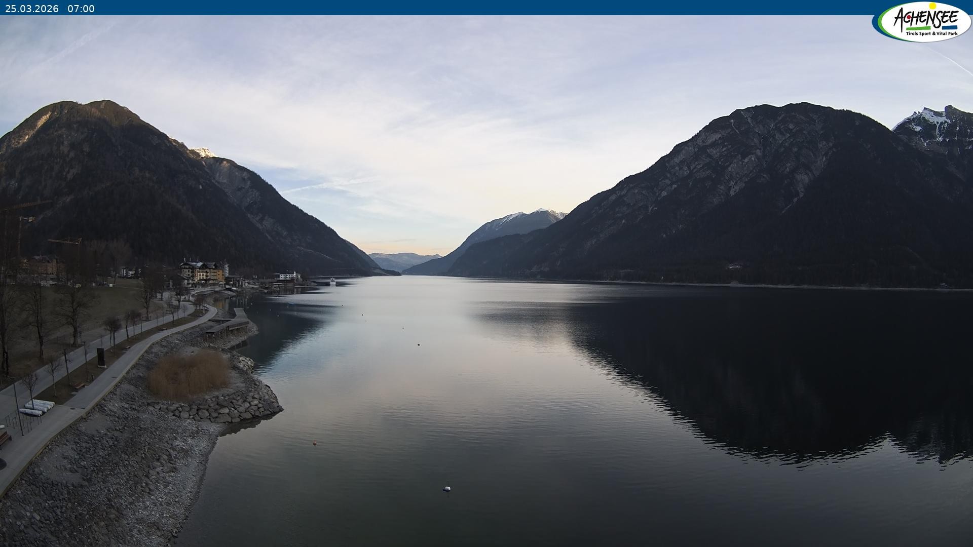 Archiv Foto Webcam Pertisau am Achensee, Hochsteg