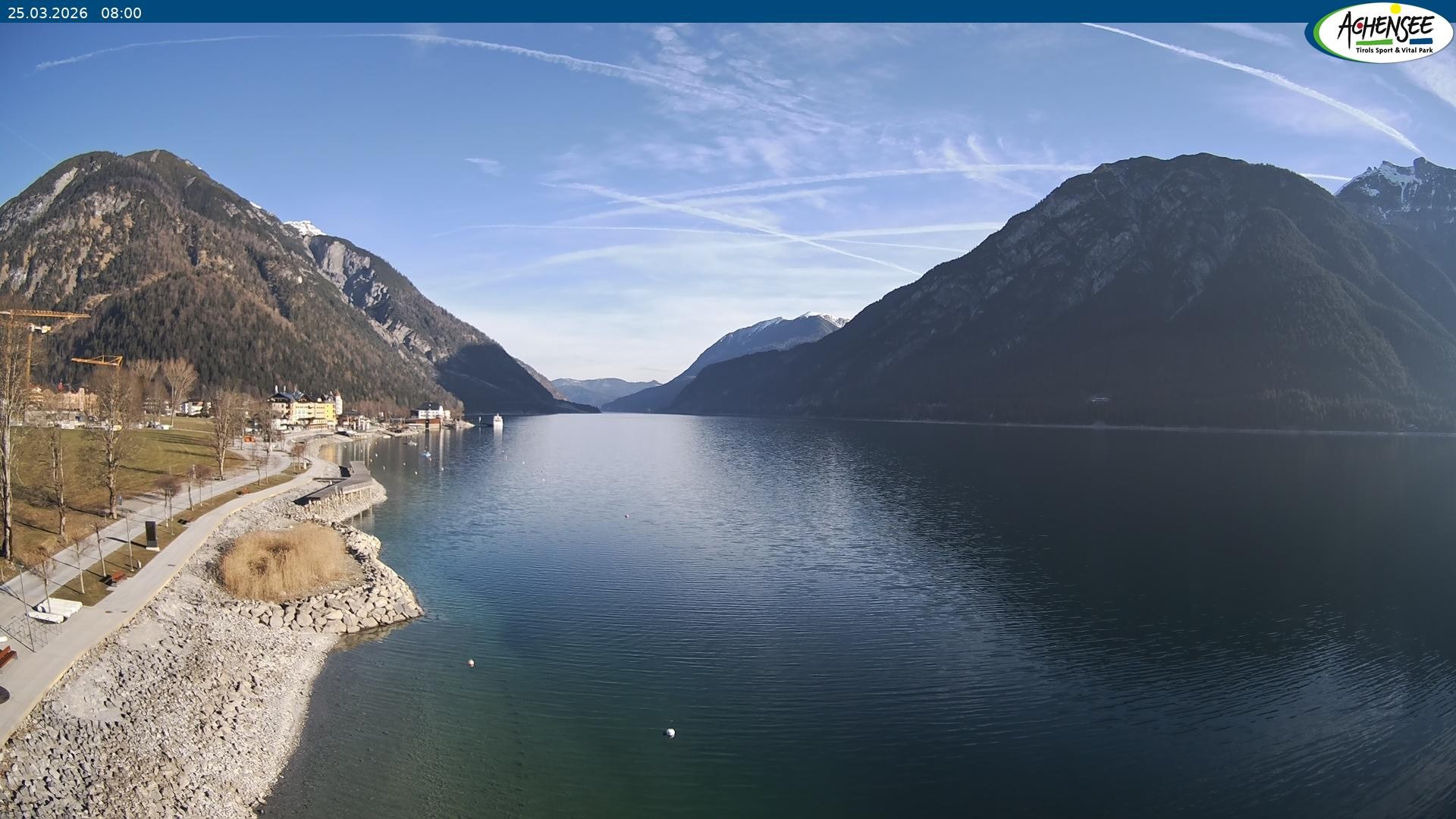 Archiv Foto Webcam Pertisau am Achensee, Hochsteg