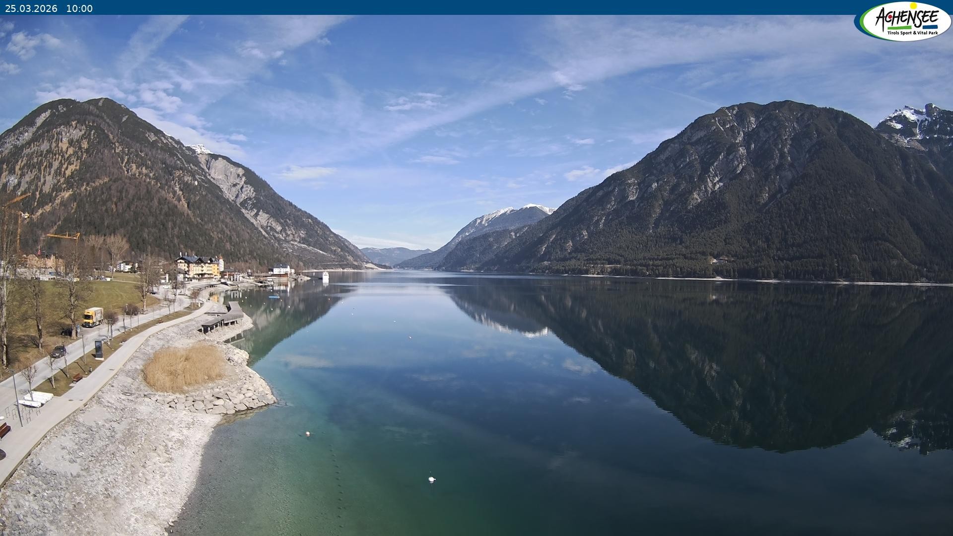Archiv Foto Webcam Pertisau am Achensee, Hochsteg