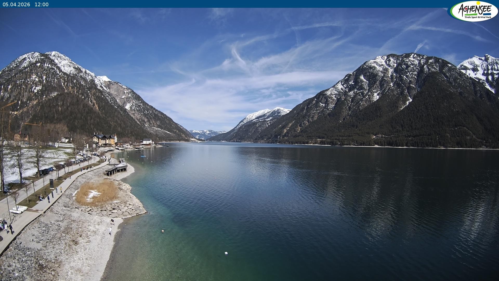 Archiv Foto Webcam Pertisau am Achensee, Hochsteg
