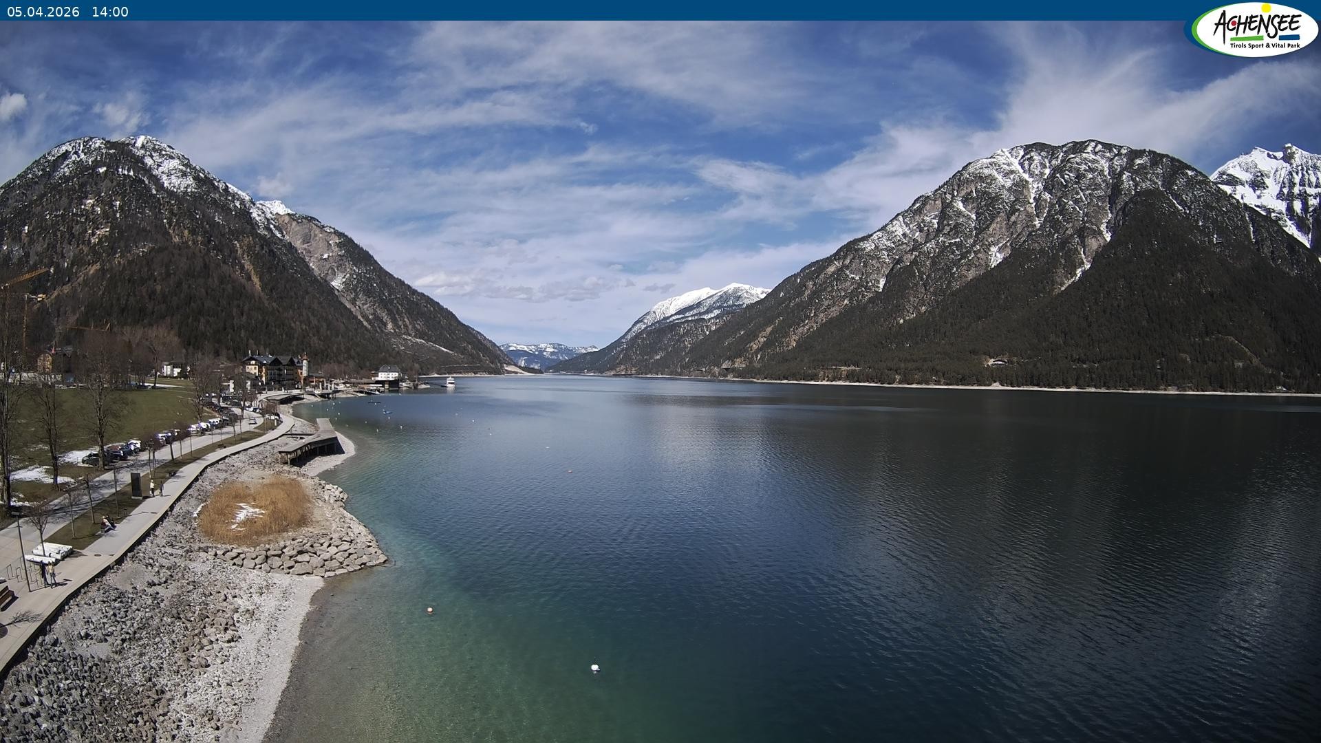 Archiv Foto Webcam Pertisau am Achensee, Hochsteg