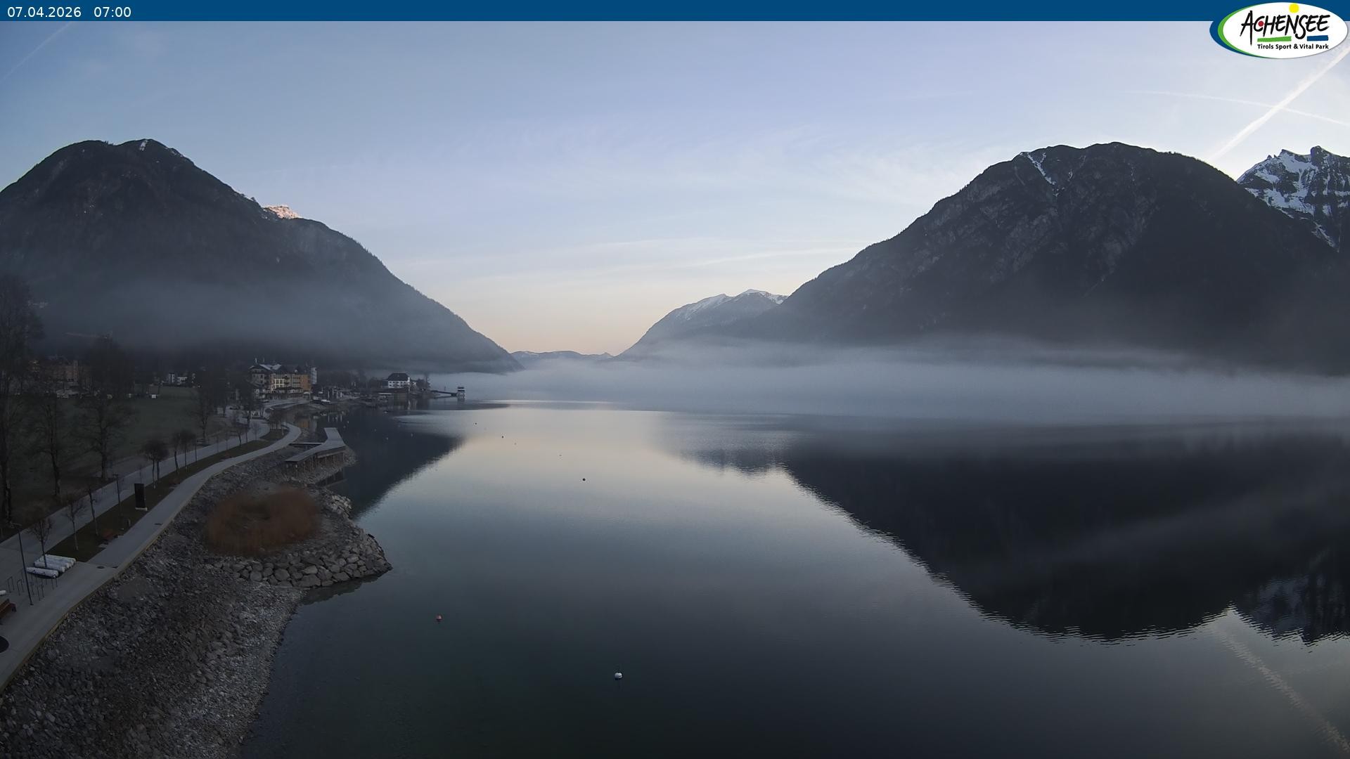 Archiv Foto Webcam Pertisau am Achensee, Hochsteg