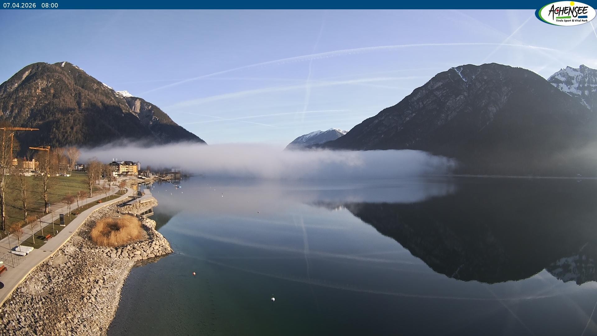 Archiv Foto Webcam Pertisau am Achensee, Hochsteg