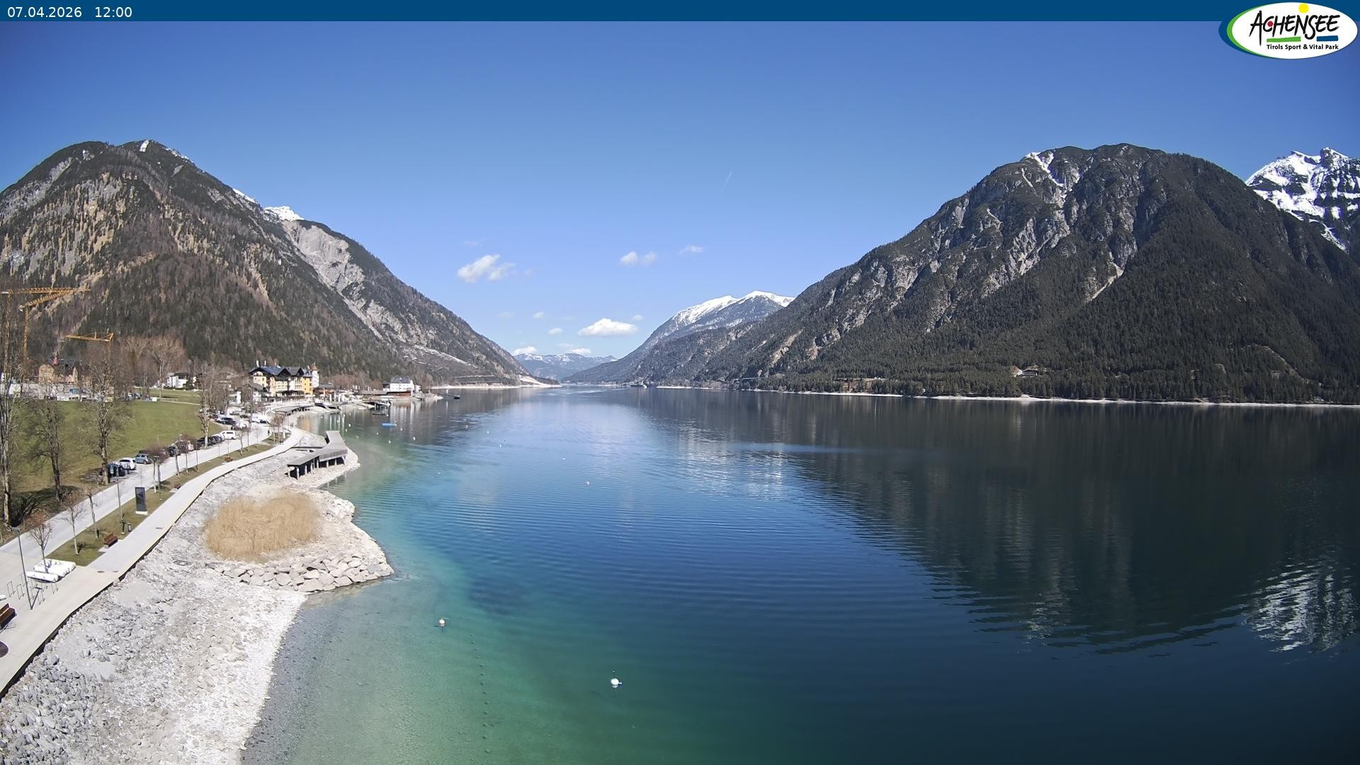 Archiv Foto Webcam Pertisau am Achensee, Hochsteg