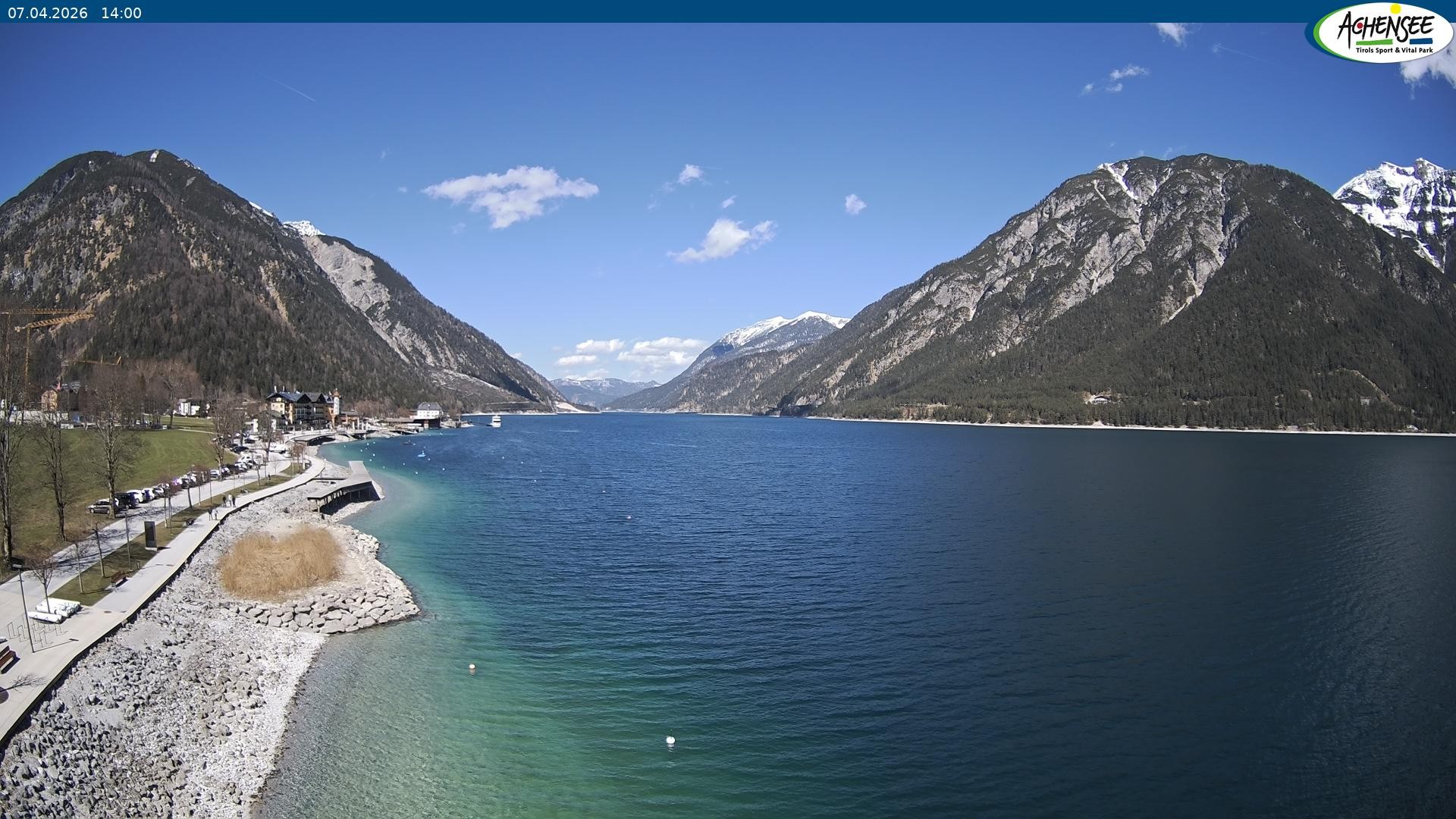 Archiv Foto Webcam Pertisau am Achensee, Hochsteg