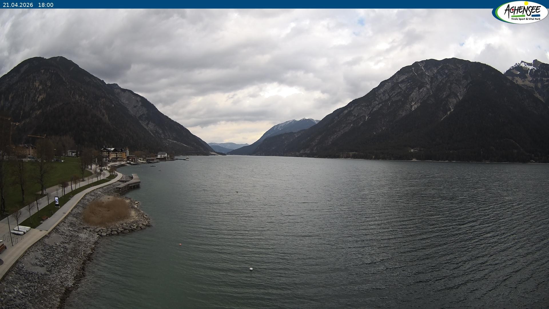 Archiv Foto Webcam Pertisau am Achensee, Hochsteg