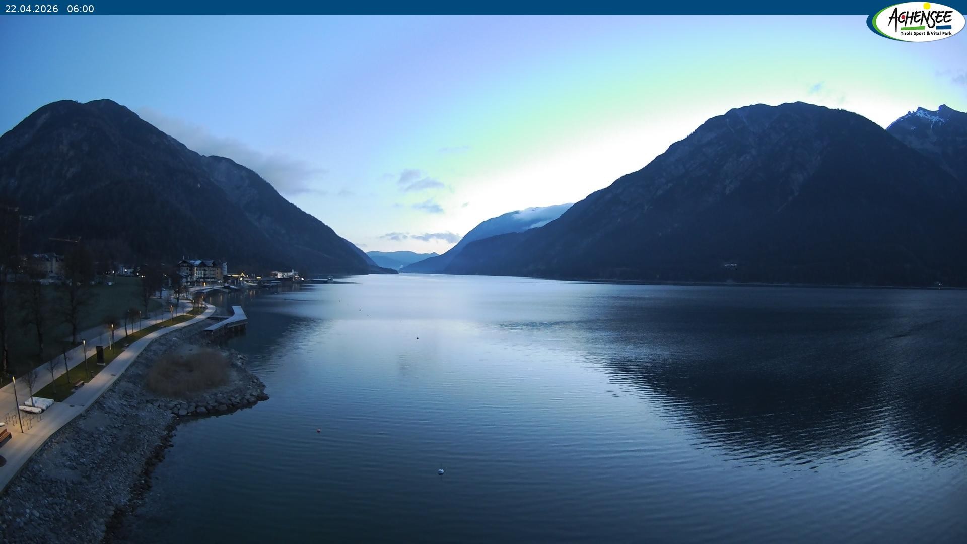 Archiv Foto Webcam Pertisau am Achensee, Hochsteg