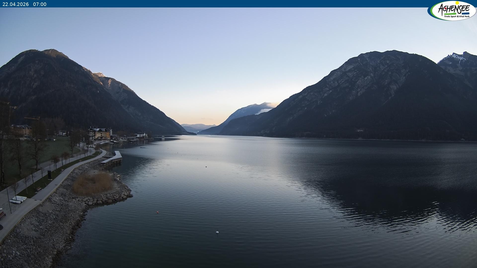 Archiv Foto Webcam Pertisau am Achensee, Hochsteg