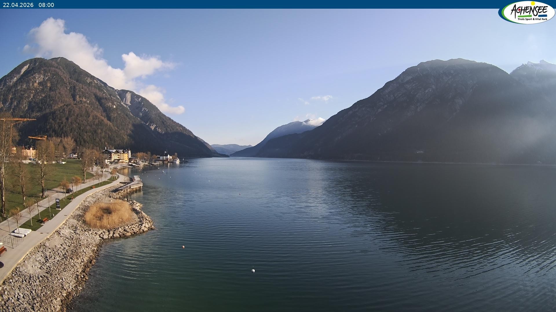 Archiv Foto Webcam Pertisau am Achensee, Hochsteg