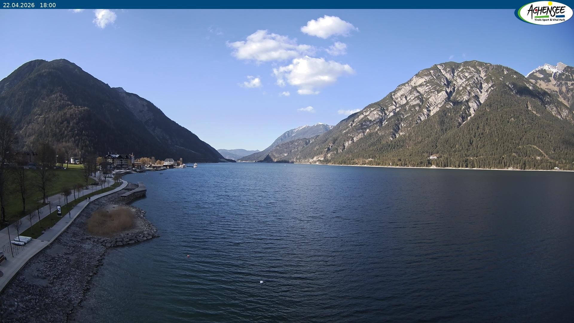Archiv Foto Webcam Pertisau am Achensee, Hochsteg