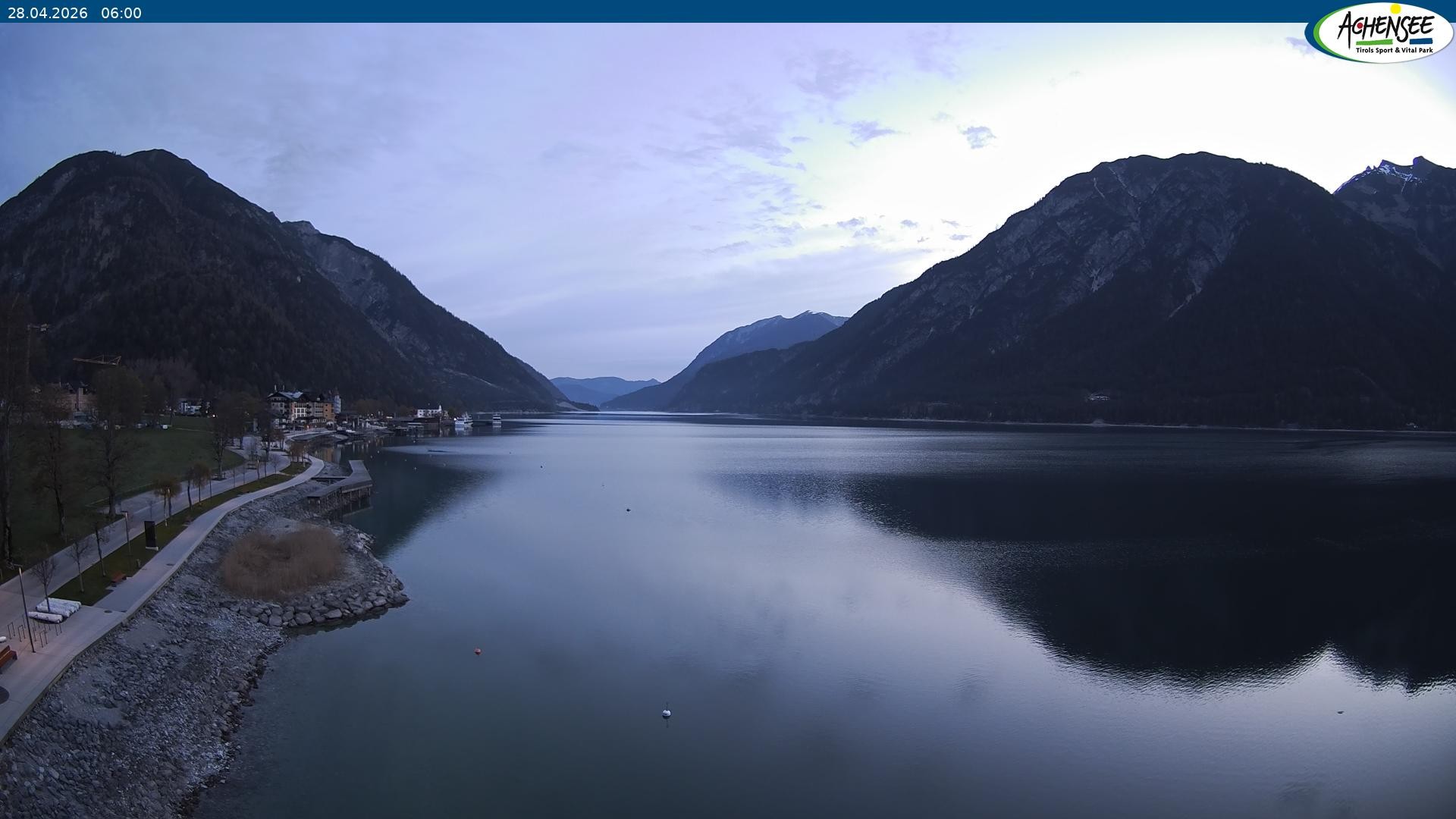 Archiv Foto Webcam Pertisau am Achensee, Hochsteg