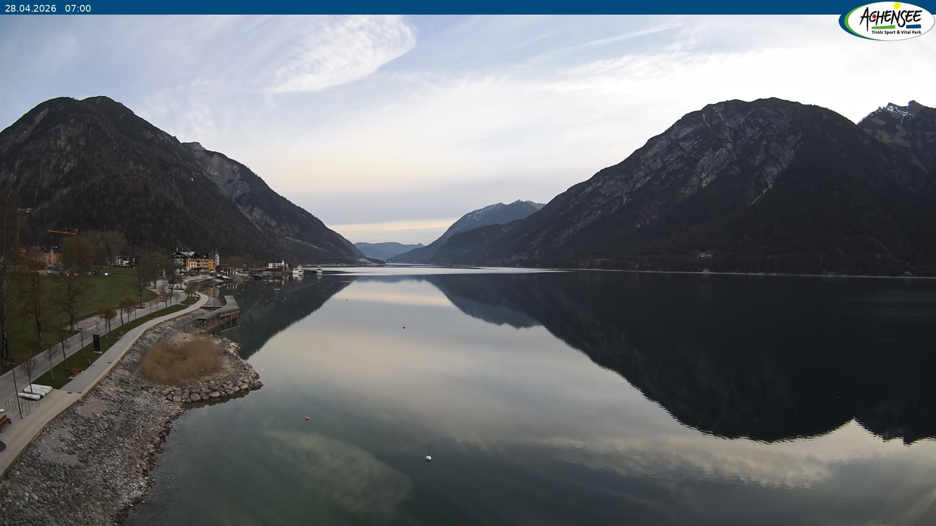 Archiv Foto Webcam Pertisau am Achensee, Hochsteg