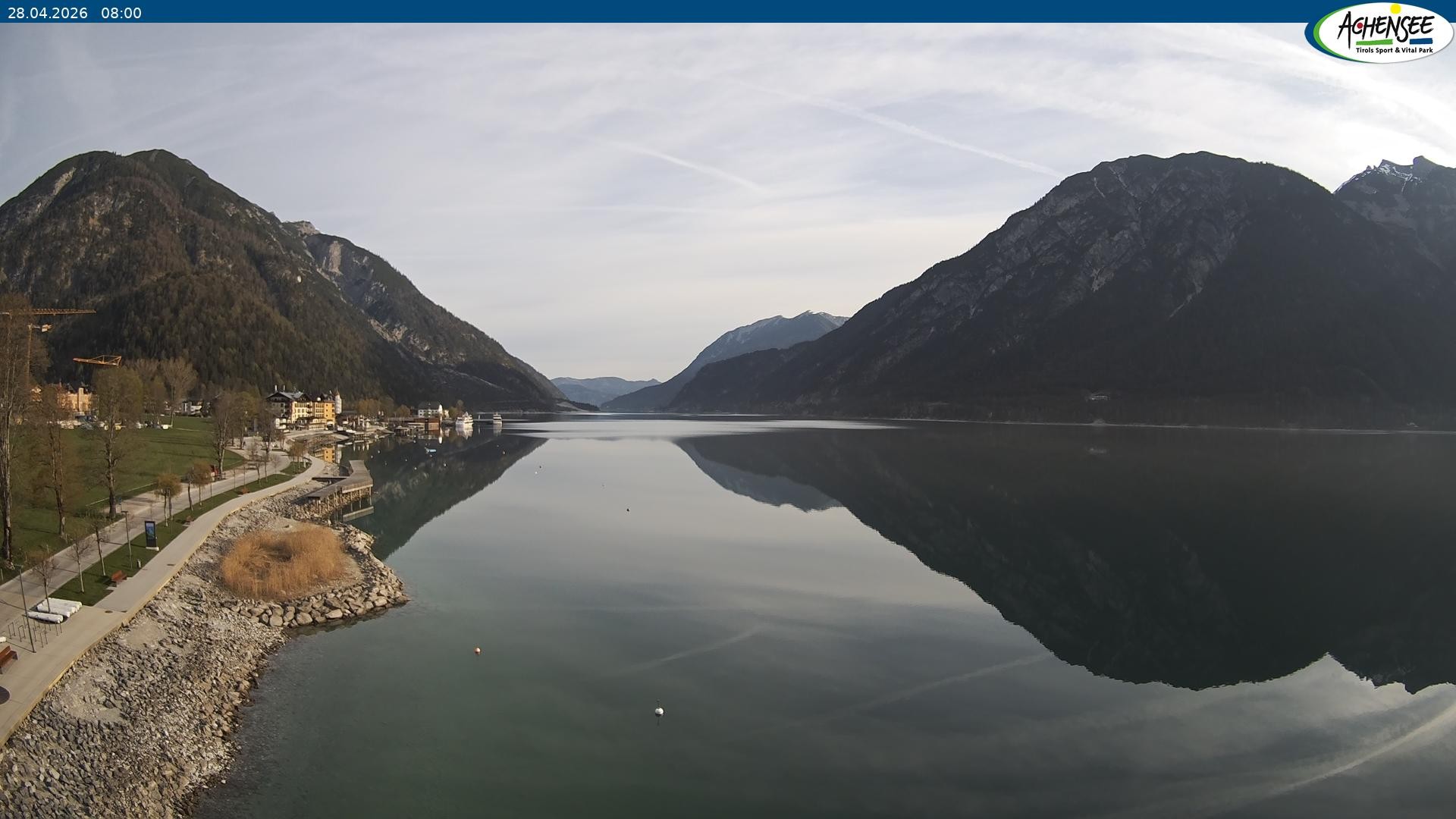 Archiv Foto Webcam Pertisau am Achensee, Hochsteg