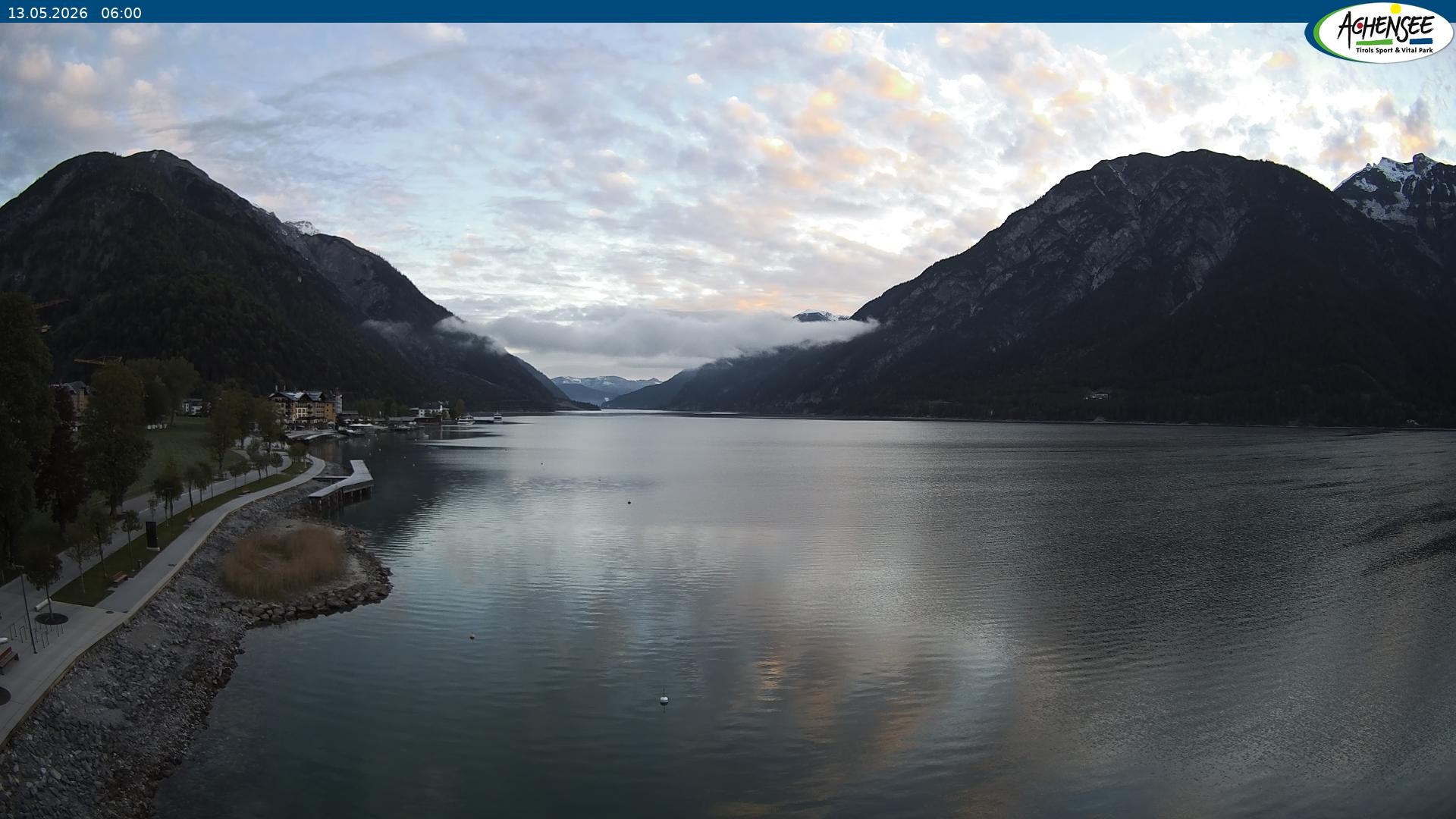 Archiv Foto Webcam Pertisau am Achensee, Hochsteg