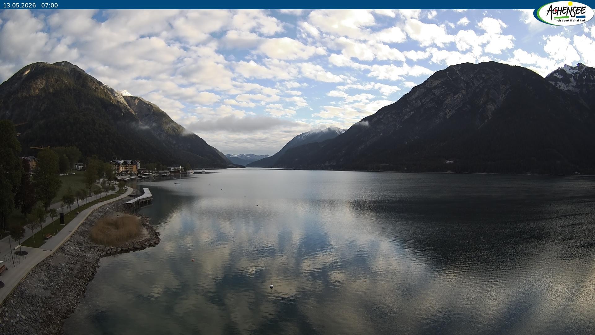 Archiv Foto Webcam Pertisau am Achensee, Hochsteg