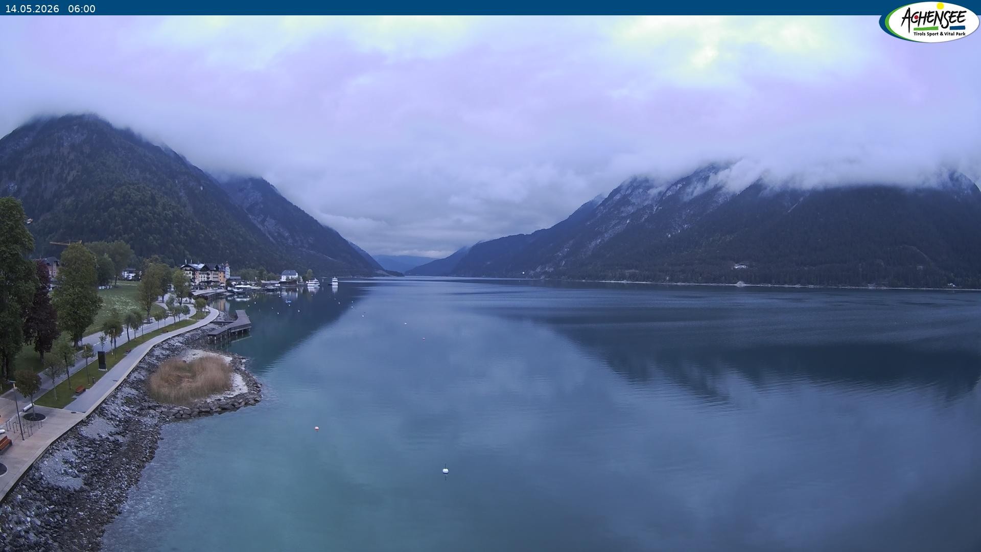 Archiv Foto Webcam Pertisau am Achensee, Hochsteg