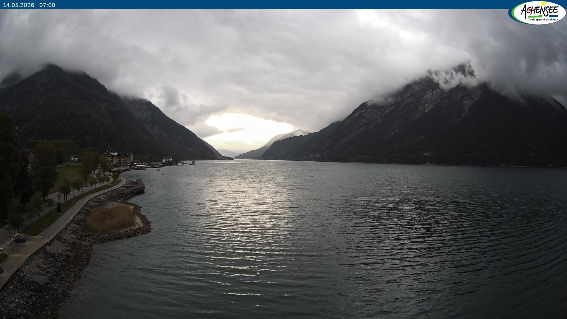 Archiv Foto Webcam Pertisau am Achensee, Hochsteg