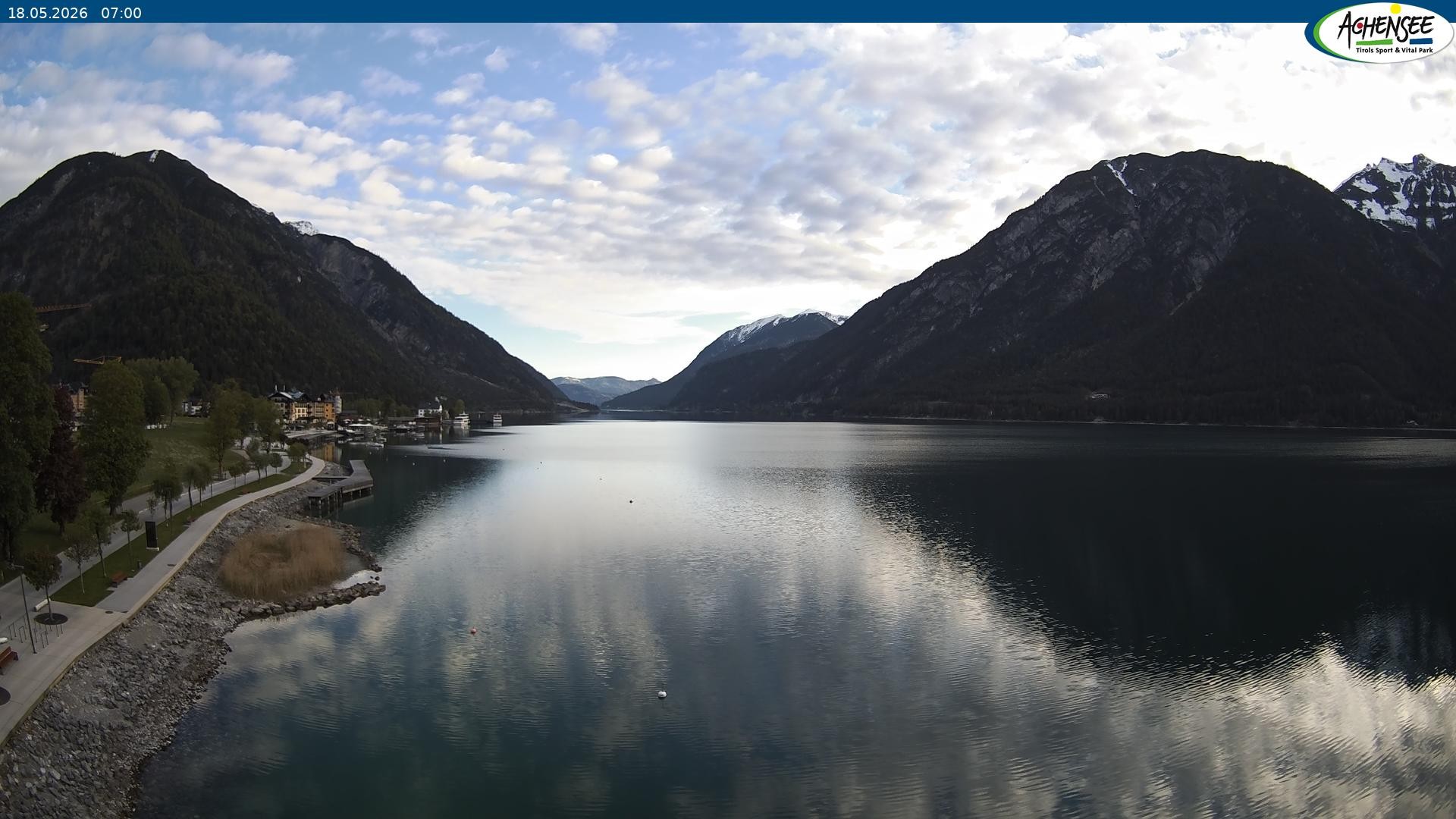 Archiv Foto Webcam Pertisau am Achensee, Hochsteg