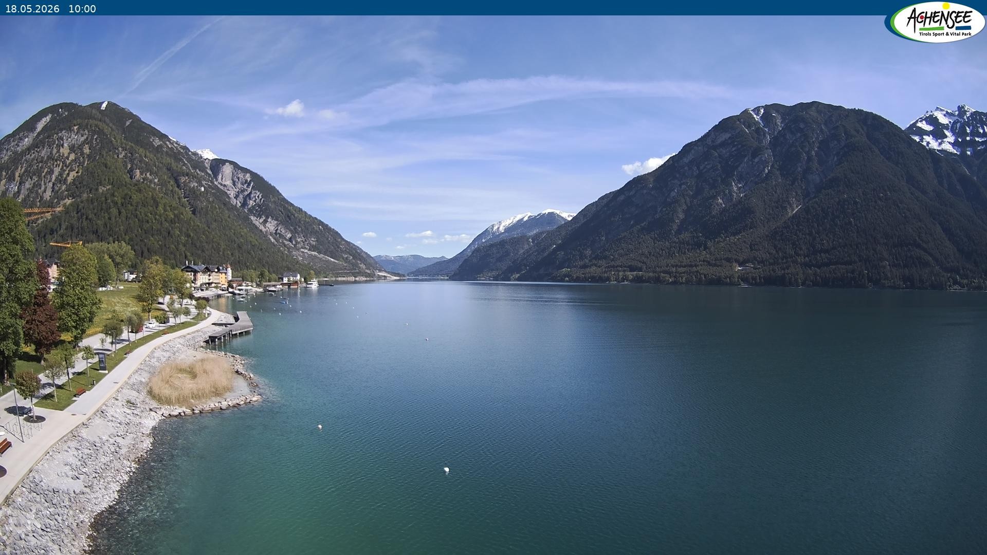 Archiv Foto Webcam Pertisau am Achensee, Hochsteg