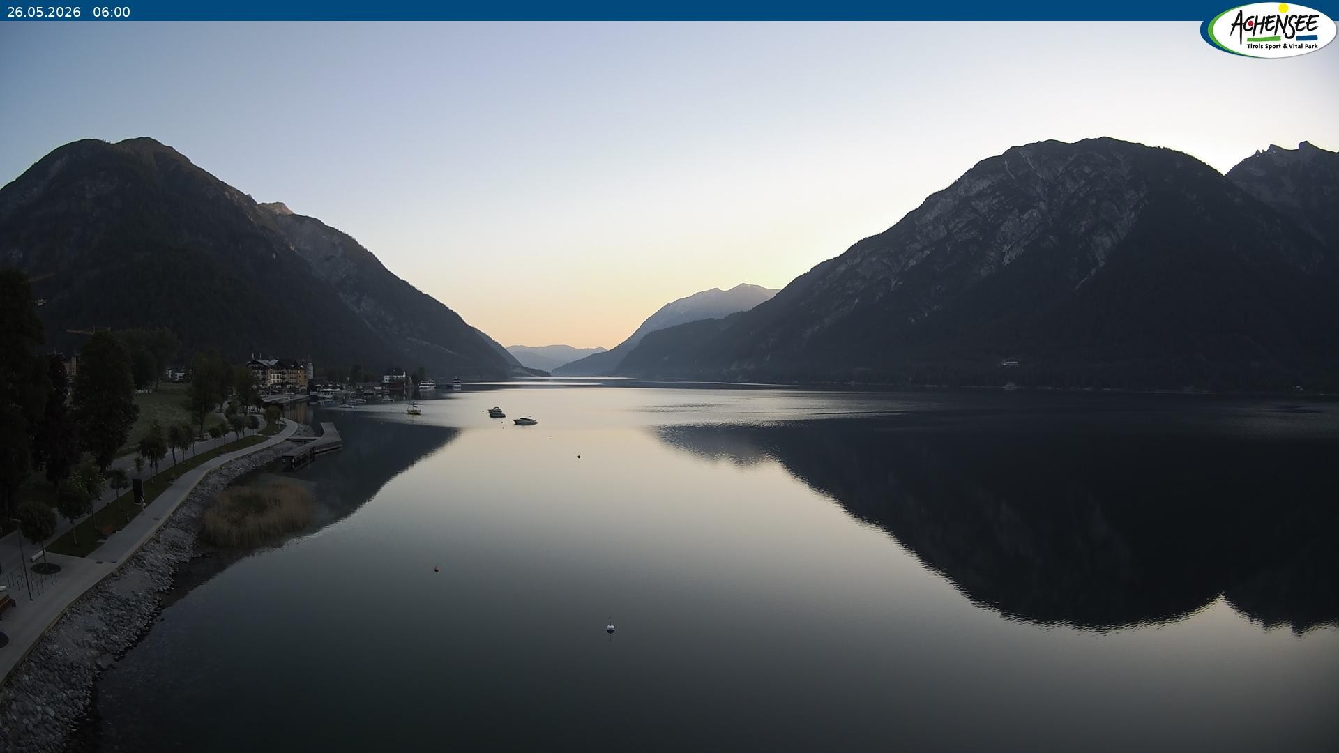 Archiv Foto Webcam Pertisau am Achensee, Hochsteg