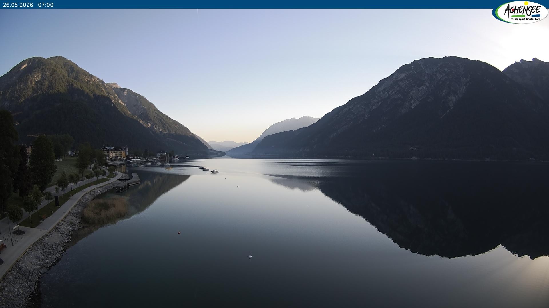 Archiv Foto Webcam Pertisau am Achensee, Hochsteg