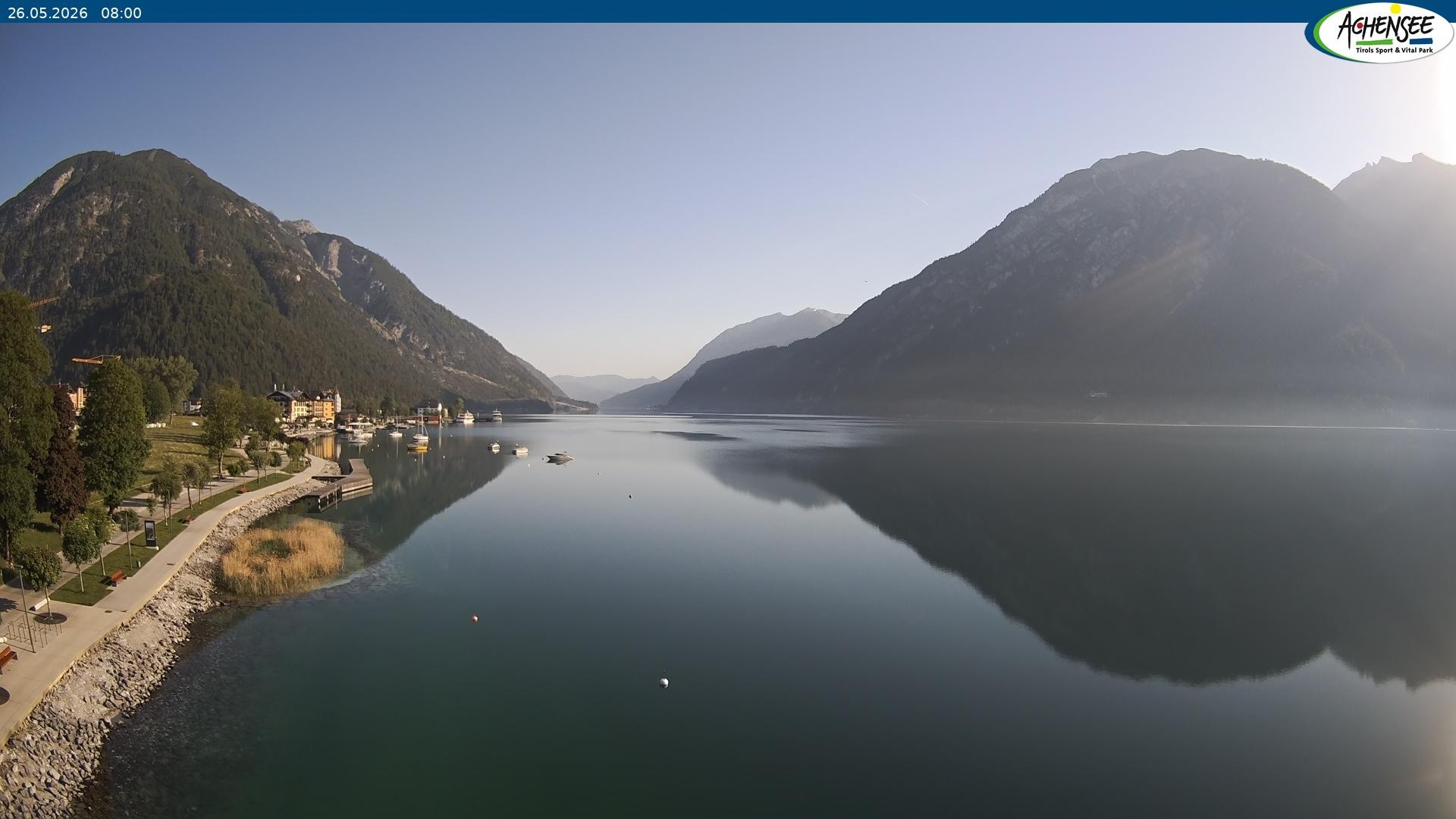 Archiv Foto Webcam Pertisau am Achensee, Hochsteg