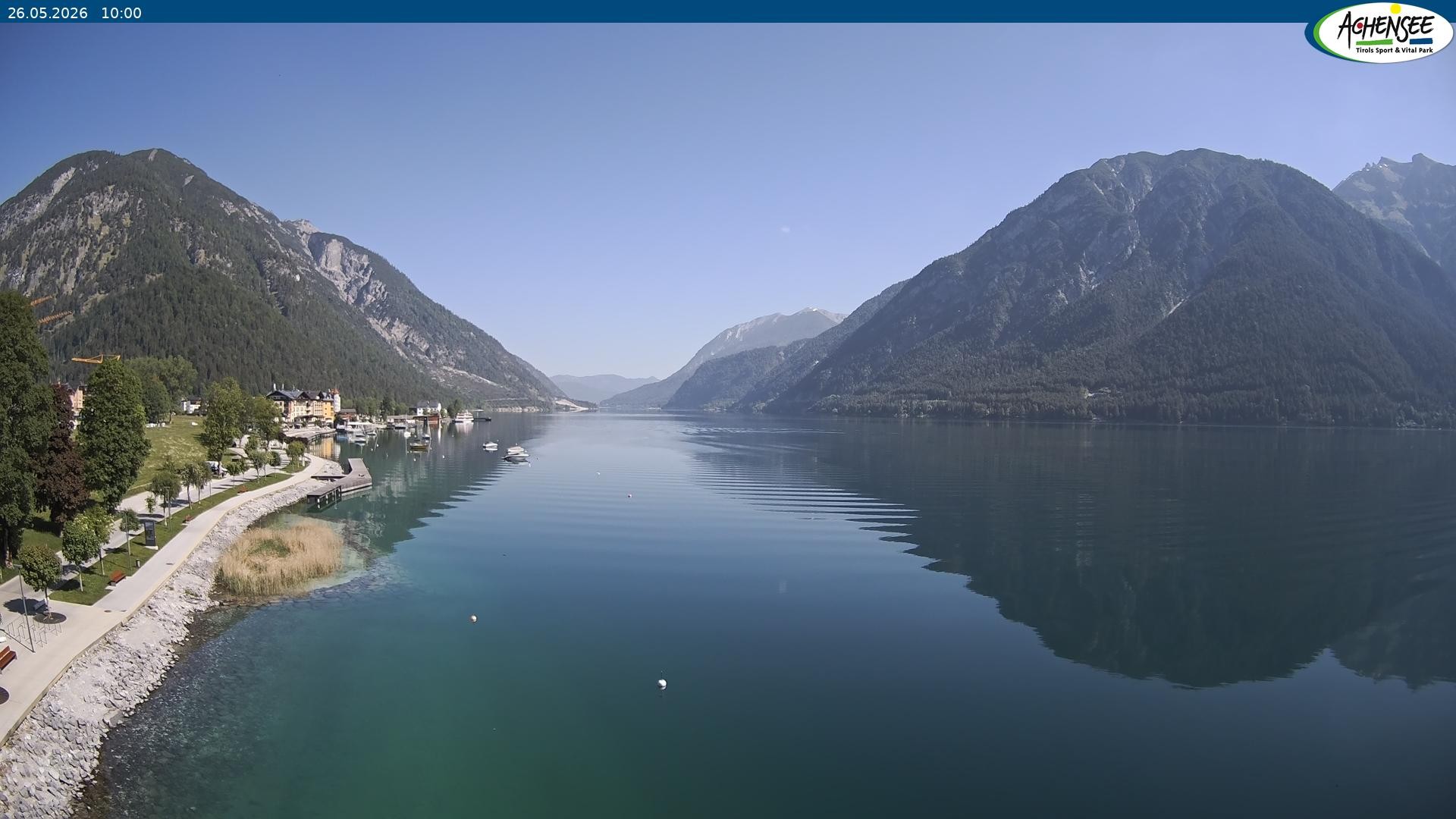 Archiv Foto Webcam Pertisau am Achensee, Hochsteg