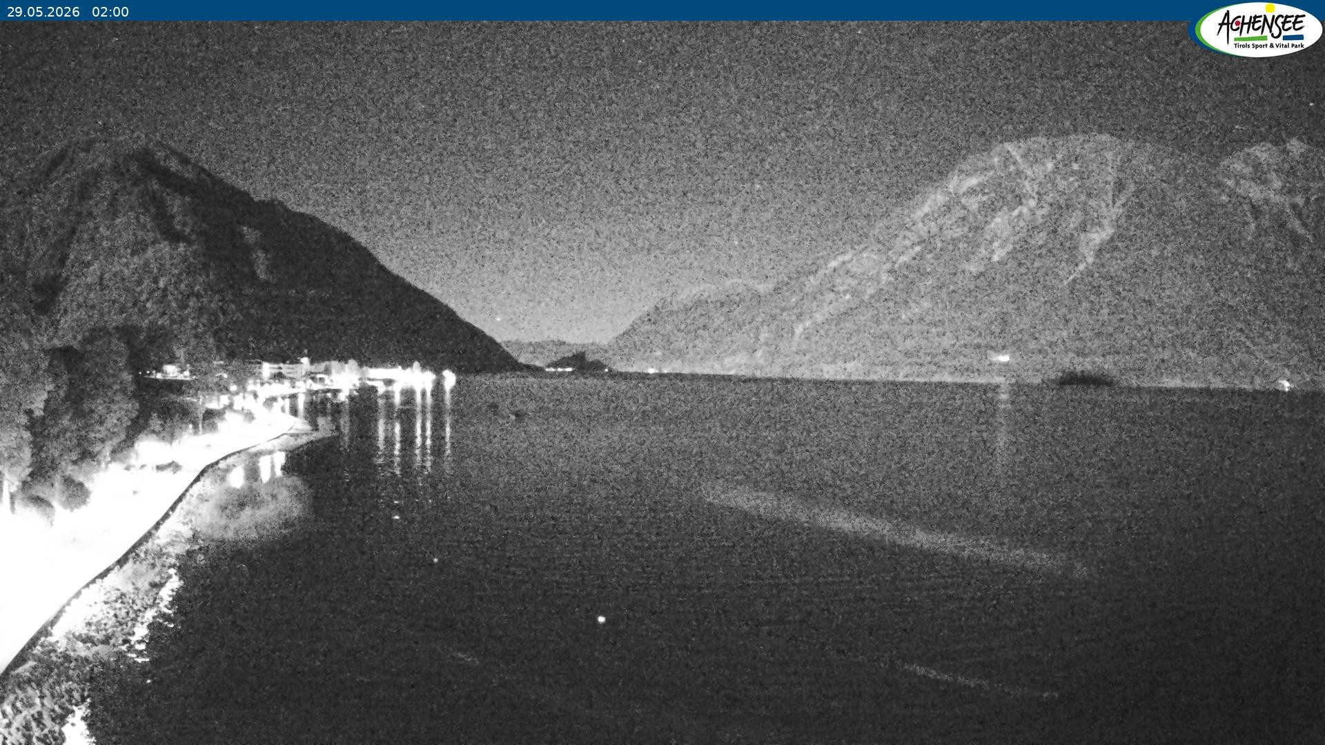 Archived image Webcam Pertisau at Achensee, footbridge