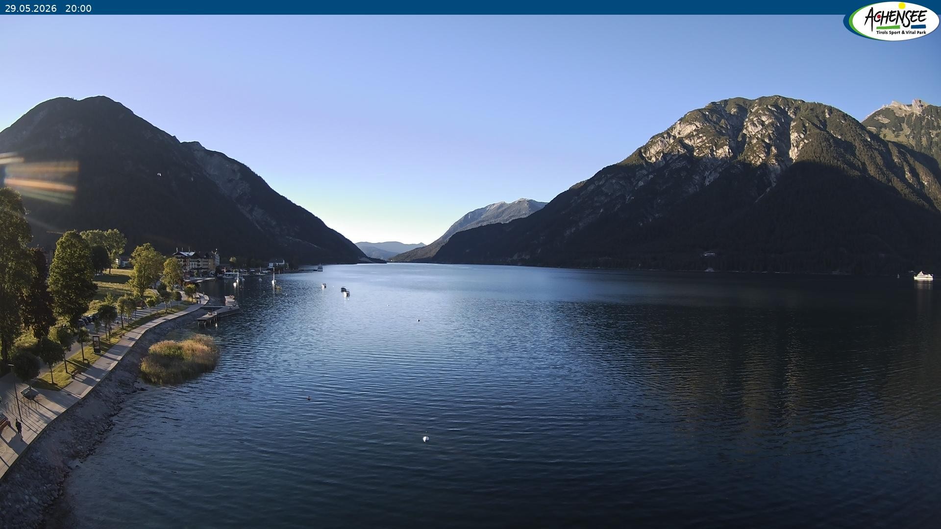 Archiv Foto Webcam Pertisau am Achensee, Hochsteg