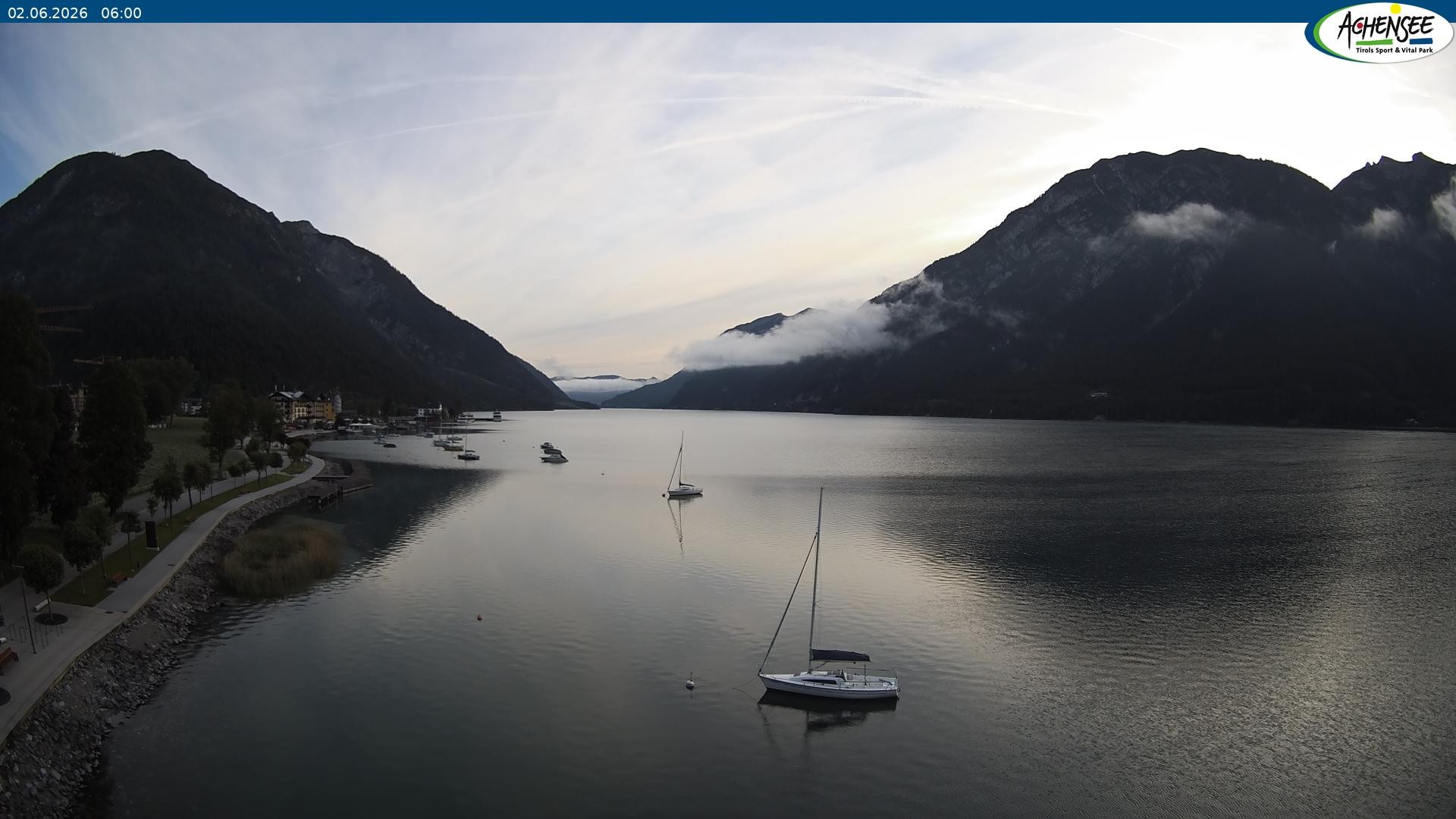 Archiv Foto Webcam Pertisau am Achensee, Hochsteg