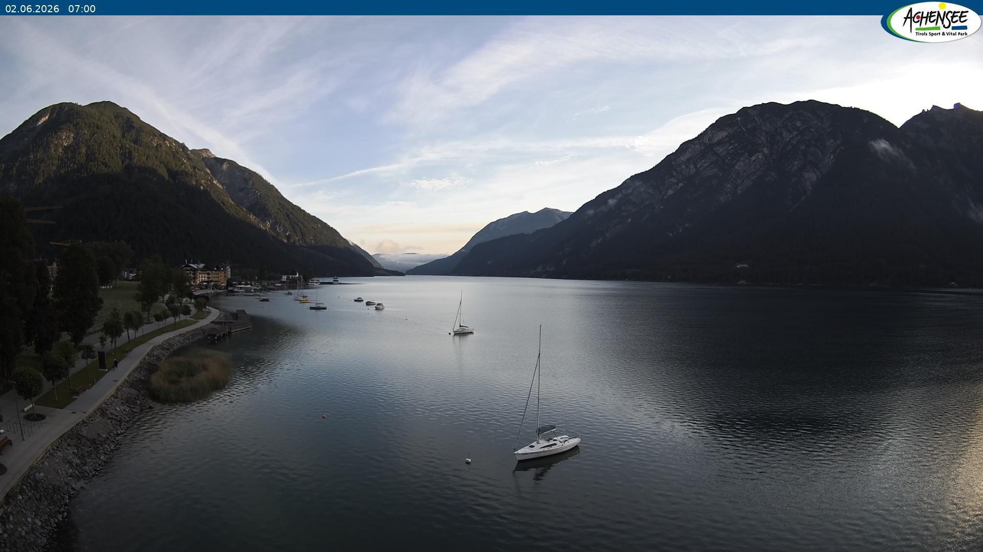 Archiv Foto Webcam Pertisau am Achensee, Hochsteg